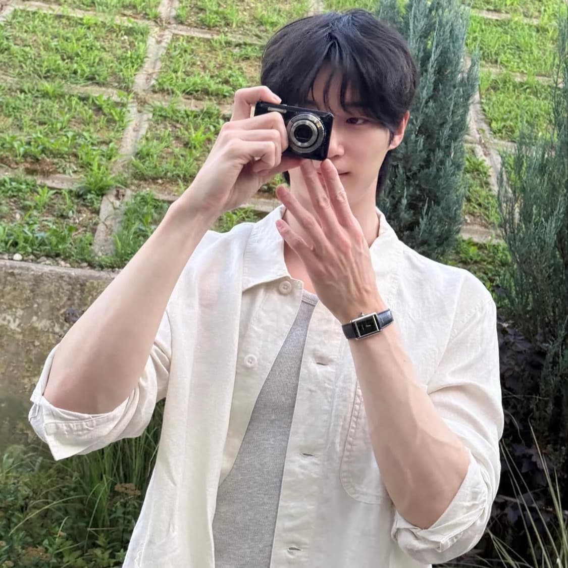 [L] 까르띠에 탱크 머스트 블랙 래커 다이얼 가죽 스트랩 상품이미지4