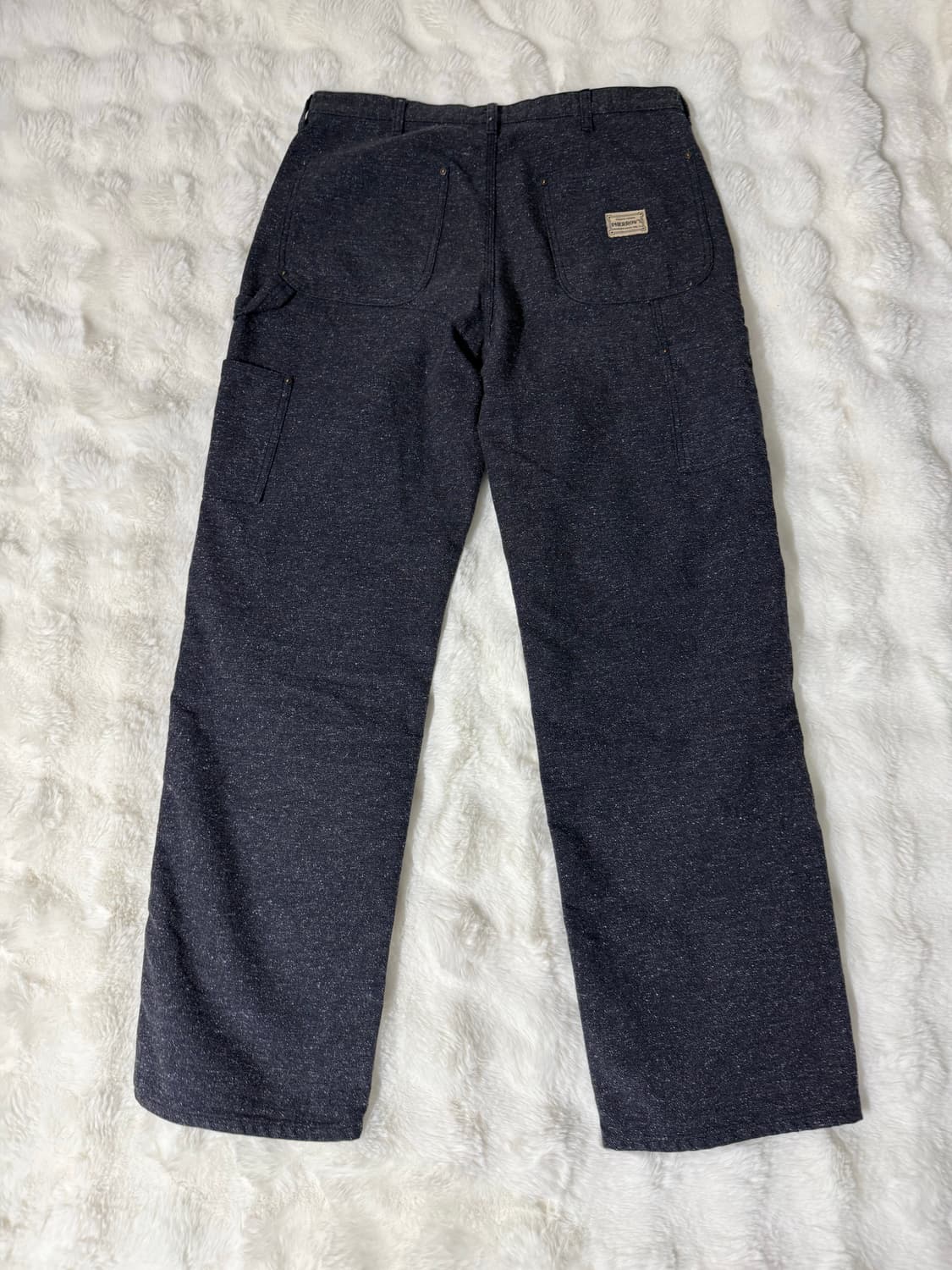 [32] 페로우즈 더블니 카펜터 팬츠 네이비 상품이미지3