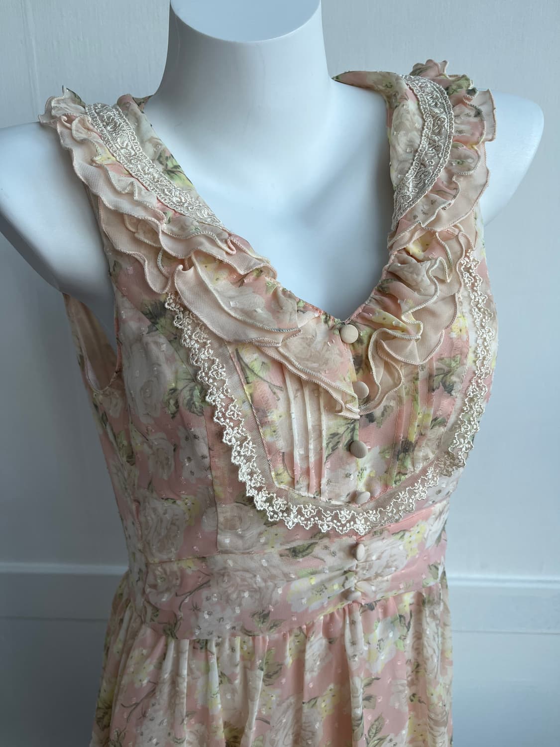 Axes femme 프릴 카라 원피스 상품이미지2