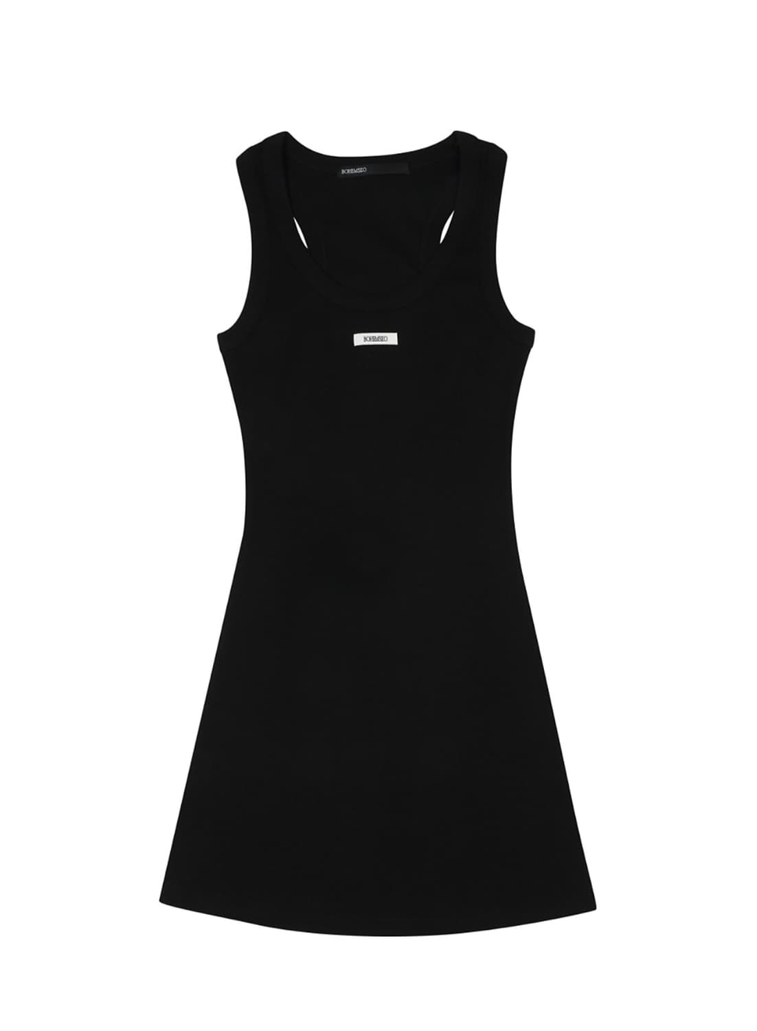 보헤미안서울 basic sleeveless ops 원피스 블랙 상품이미지1