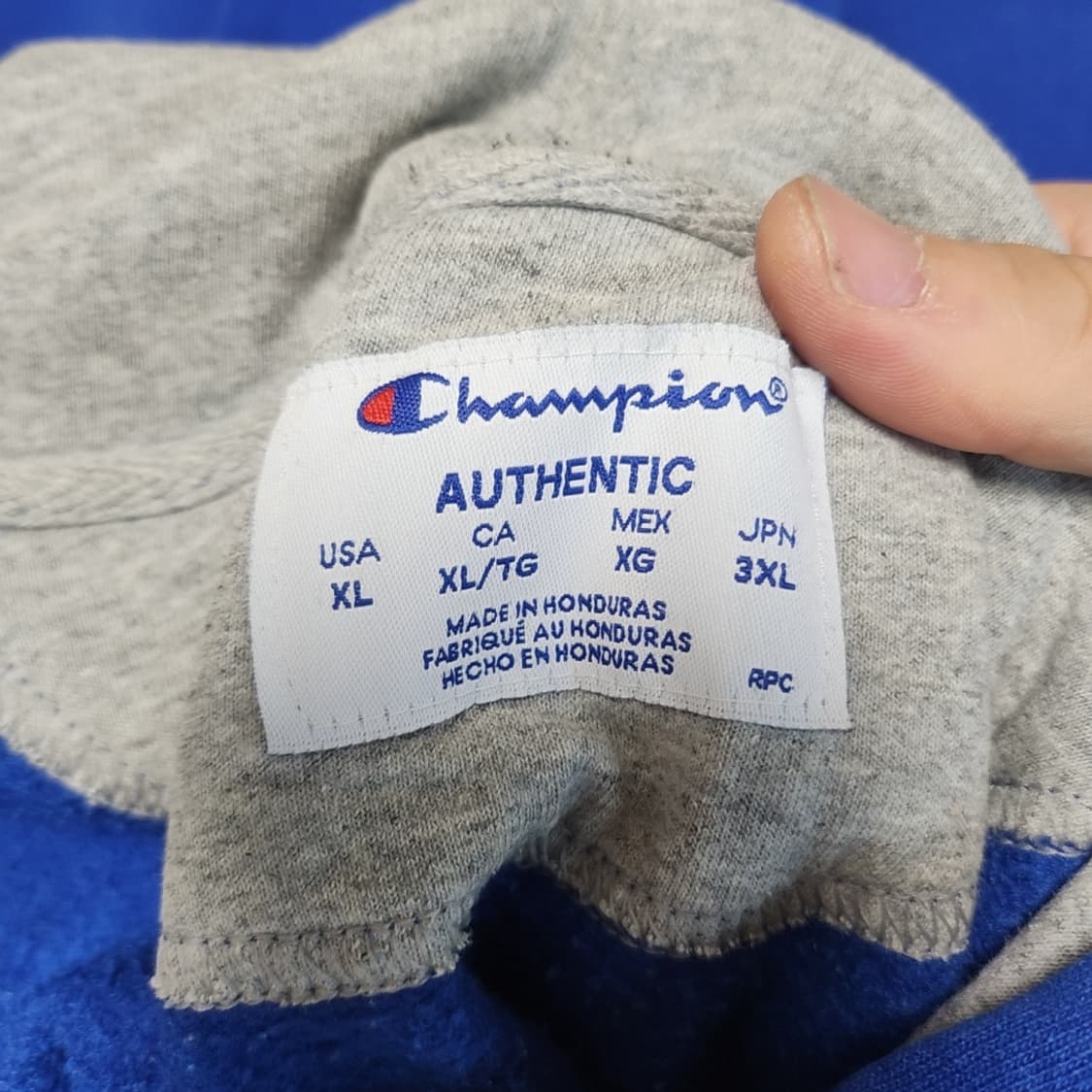 [XL] 챔피온 기모 후드티 상품이미지3