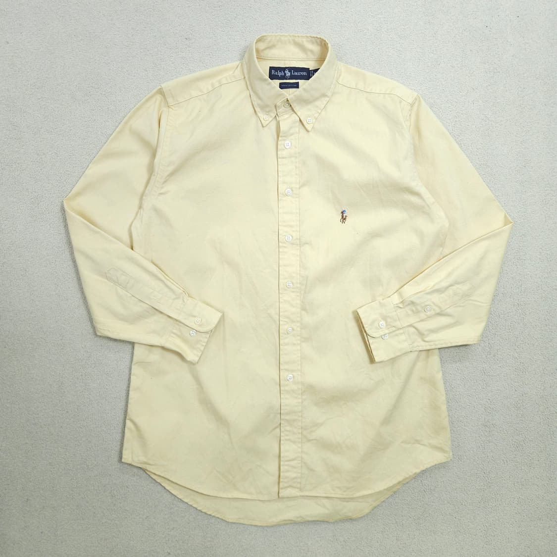 폴로 랄프 로렌 옥스포드 솔리드 셔츠 M 상품이미지2