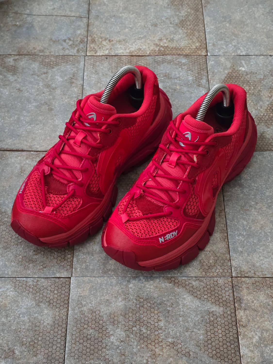 (270)널디 러너 하이 레드  상품이미지1