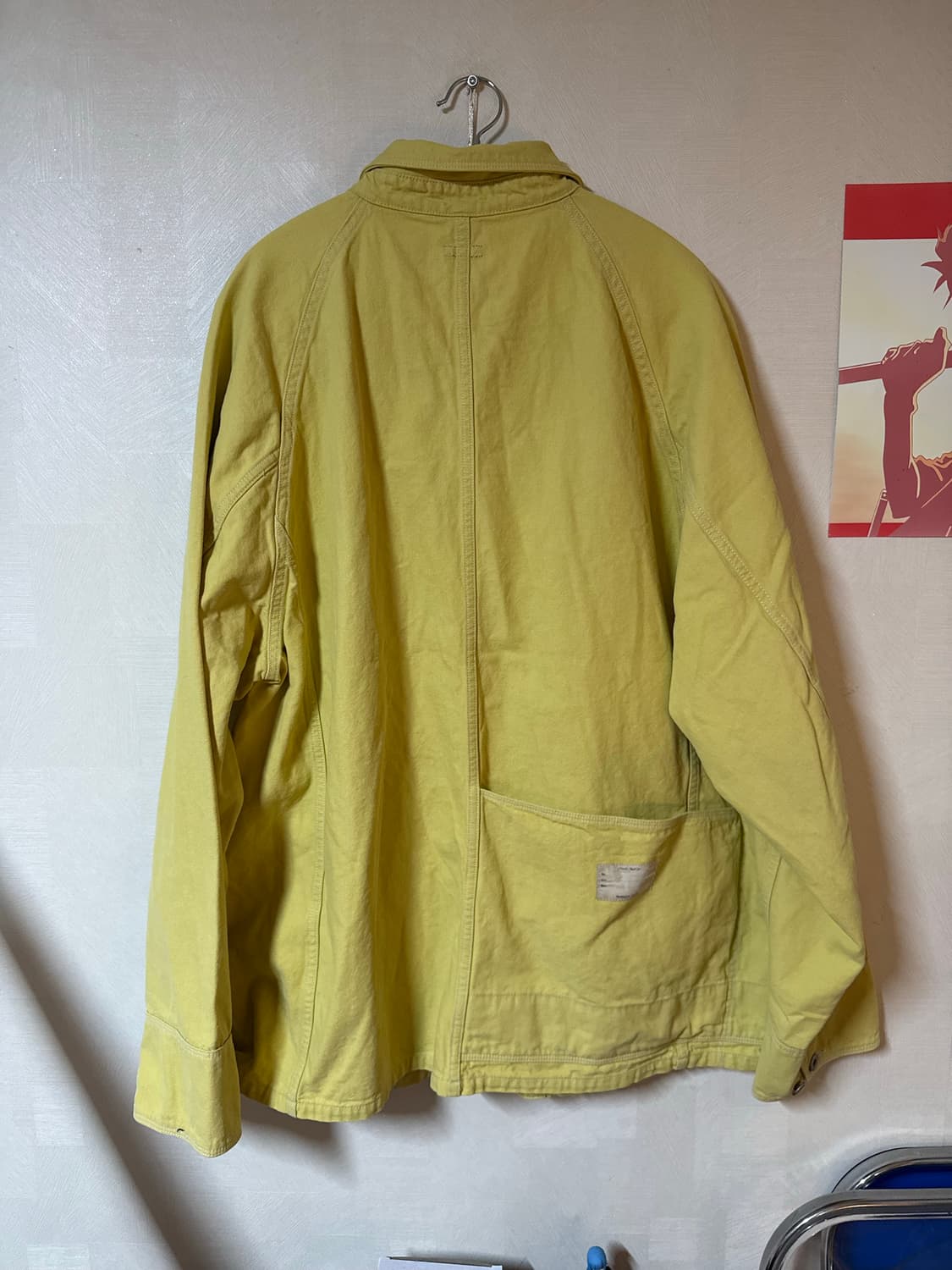 캐피탈 캔버스 캑터스 커버올 선페이드 옐로우 4사이즈  상품이미지6