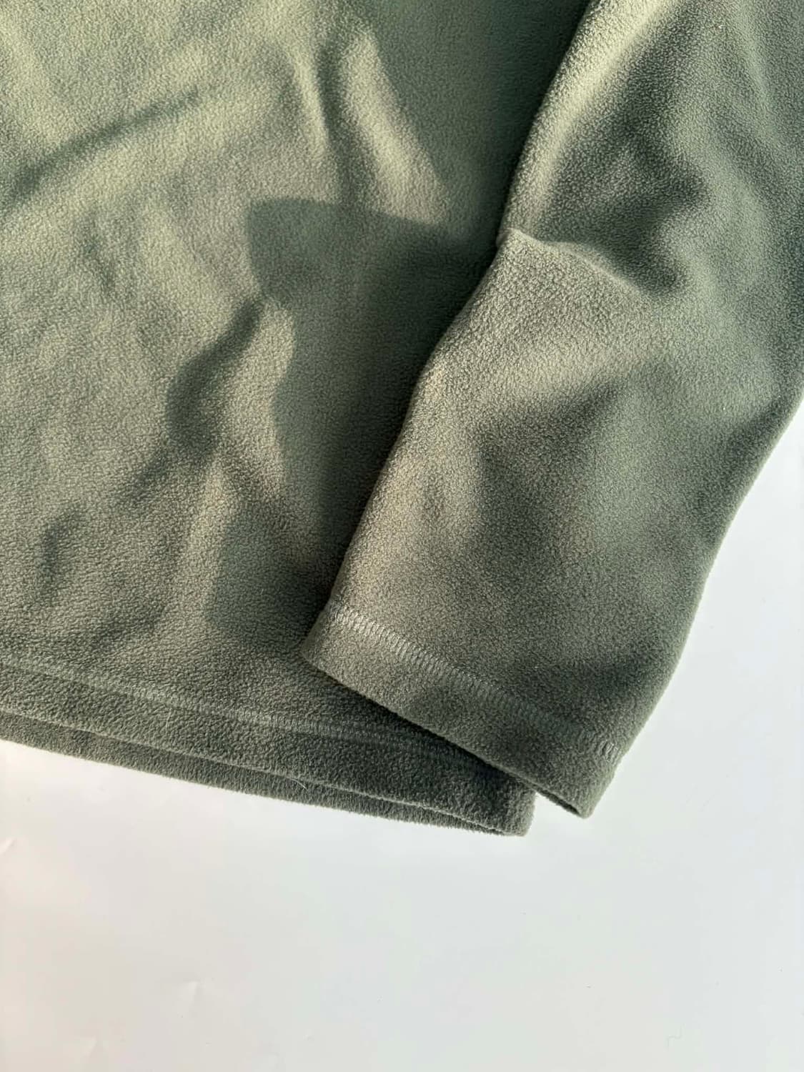 [S] 노스페이스 카키 플리스 하프집업 상품이미지5