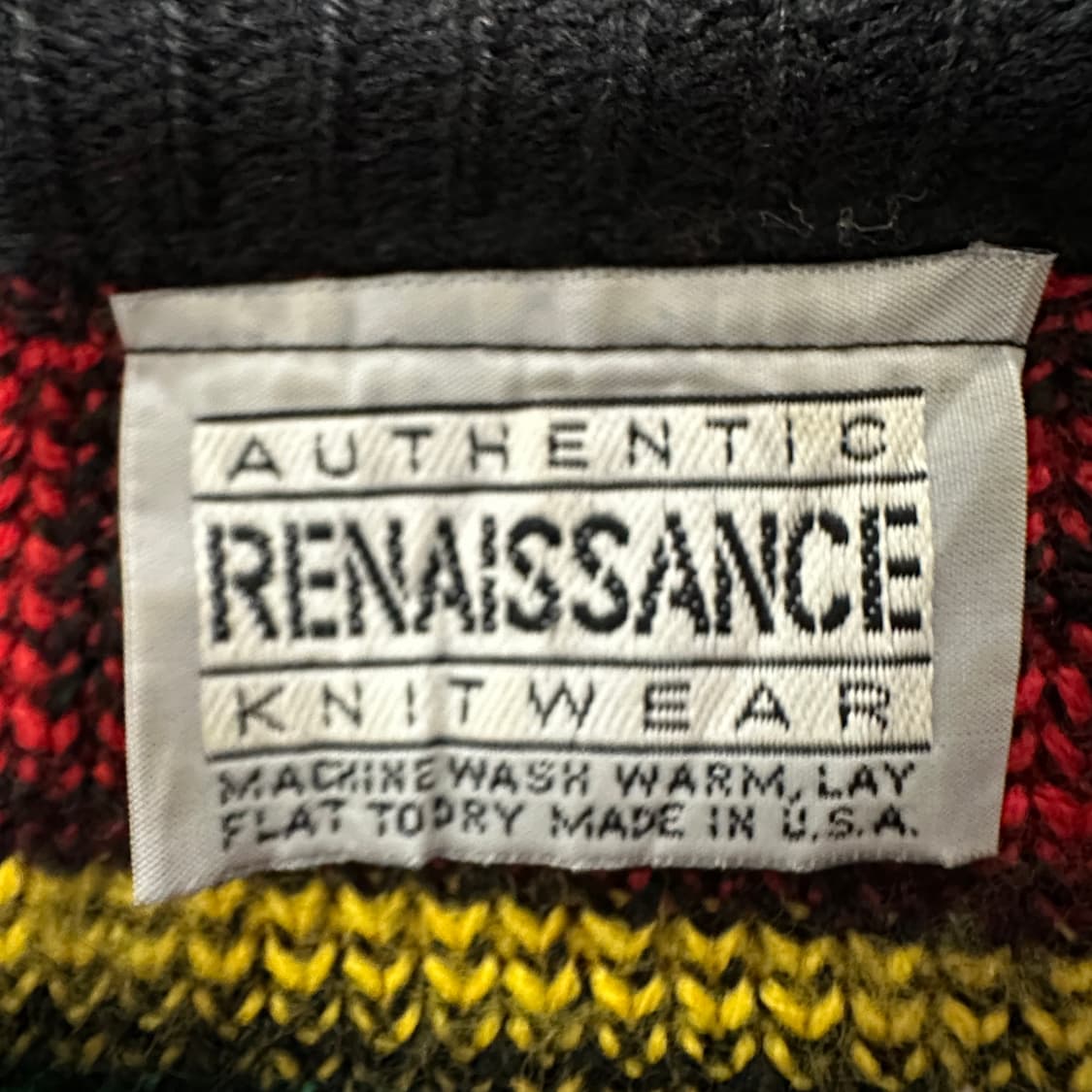 VINTAGE usa made knit sweater 상품이미지5