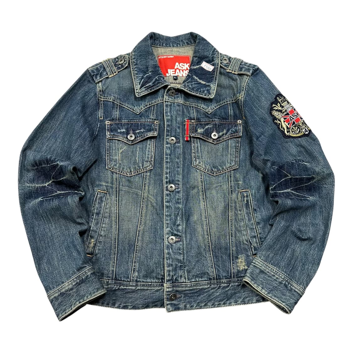 ✨ (바배) ASK 에스크 데님 청 자켓 상품이미지2