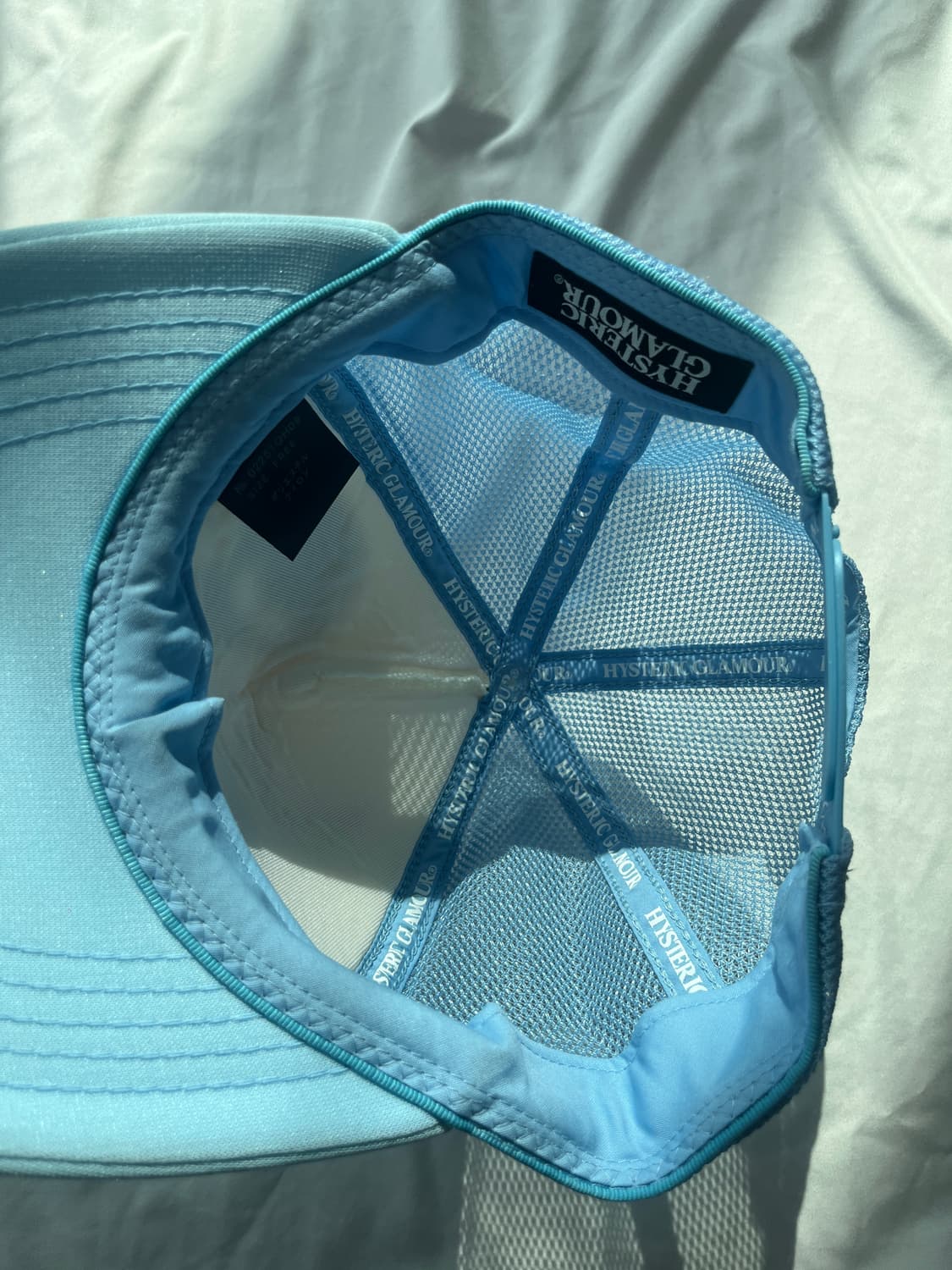 히스테릭 글래머 BORN TO LOSE 장발남 메쉬 캡 스냅백 모자 상품이미지4