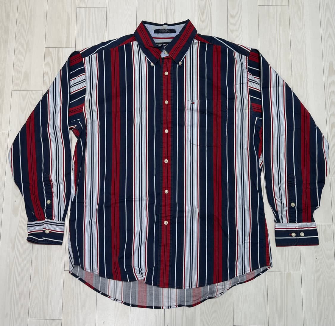 타미힐피거 스트라이프 셔츠 L 상품이미지1
