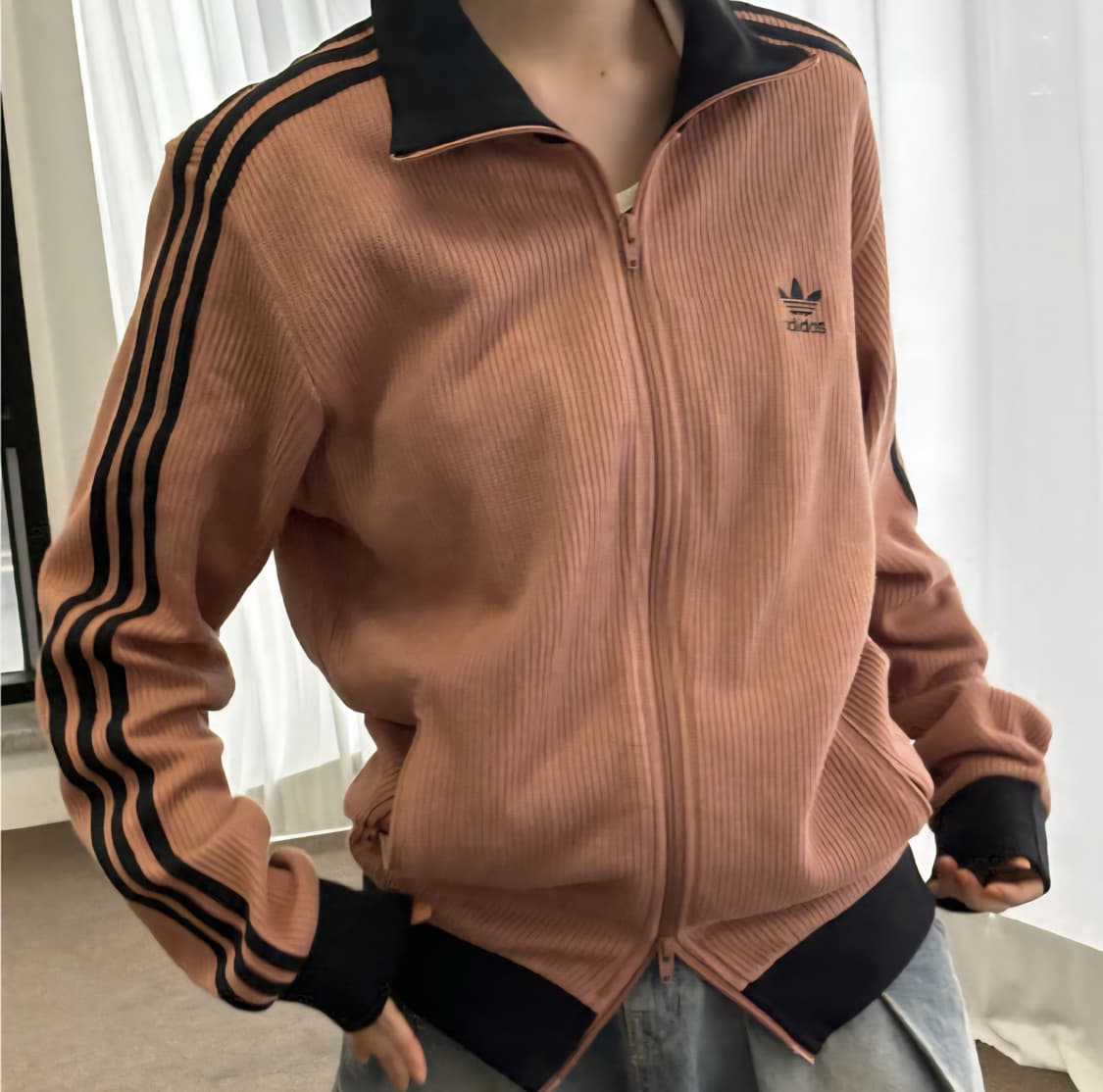 아디다스 아디컬러 클래식 와플 베켄바우어 져지 클레이 상품이미지2