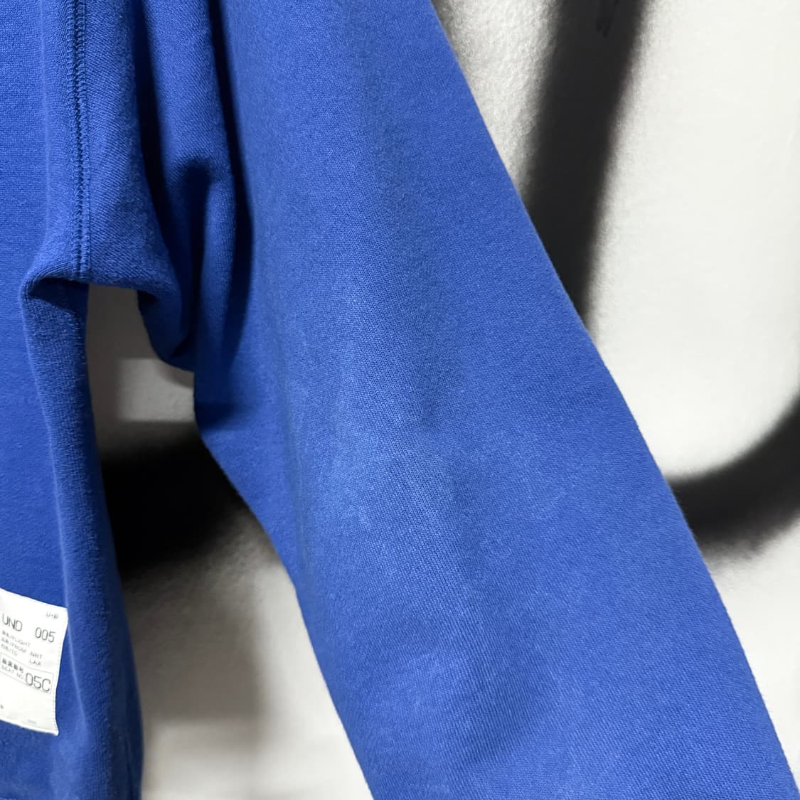 베이프 x 언디핏티드 컬러 카모 투웨이 릴렉스핏 집업 후디 블루 상품이미지8