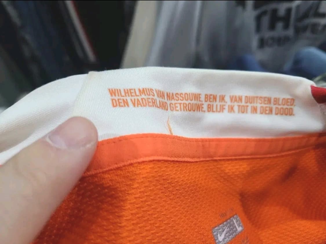 나이키 08 10 네덜란드 올드레플 축구져지 상품이미지5