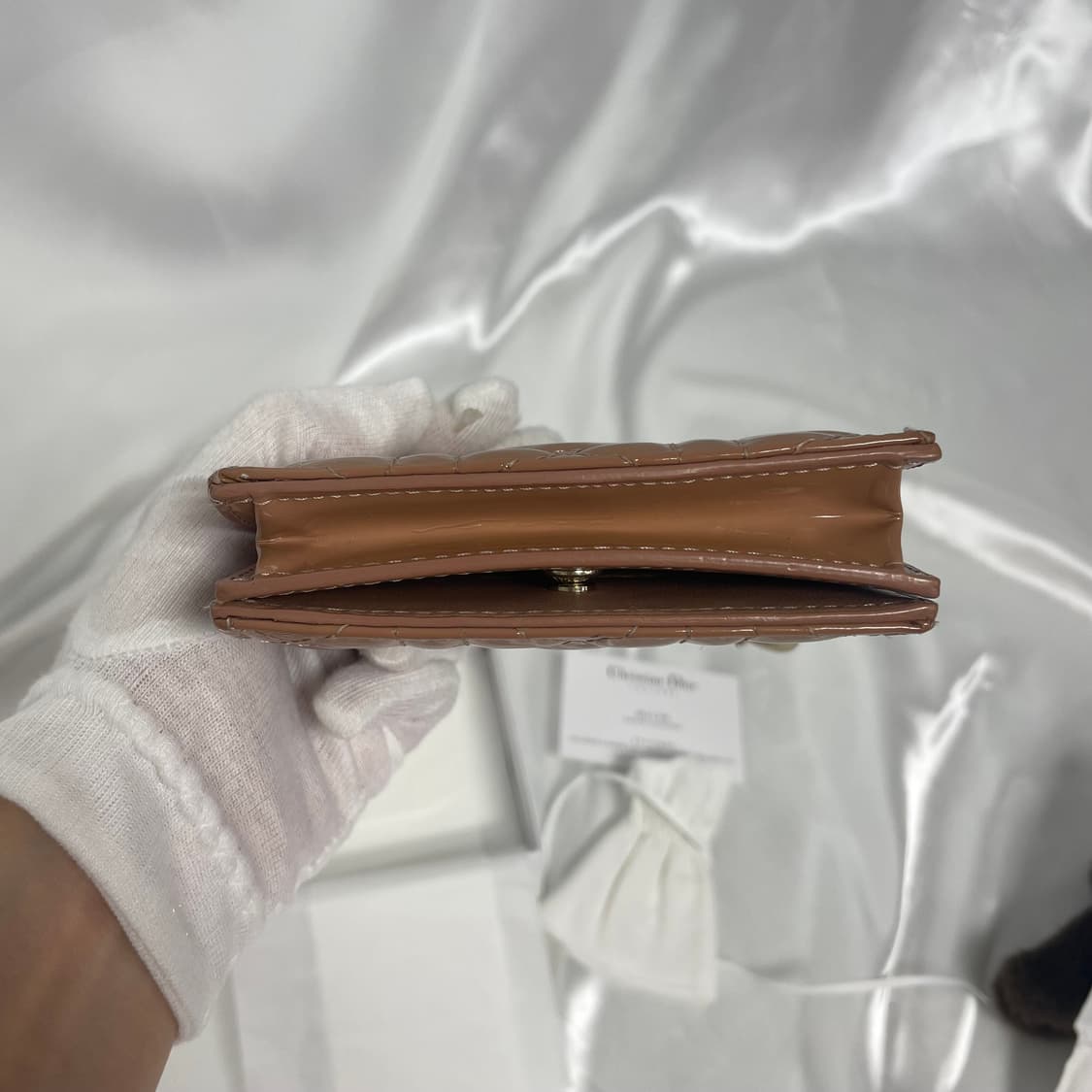 디올 레이디 까나쥬 페이던트 로즈드방 풀세트 지갑 상품이미지9