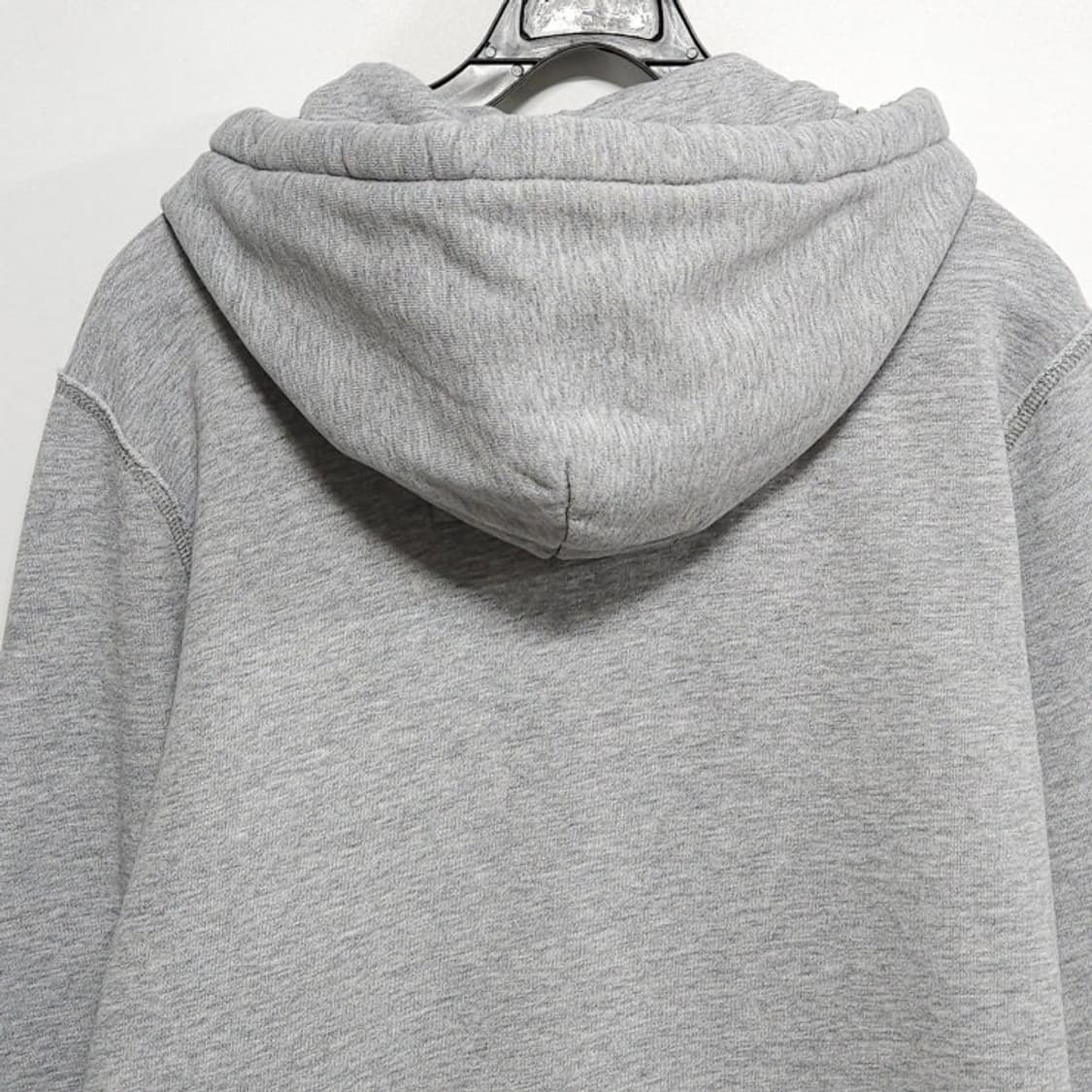 100 아베크롬비 기모 후드집업 그레이 로고 자수 캐주얼 상품이미지7
