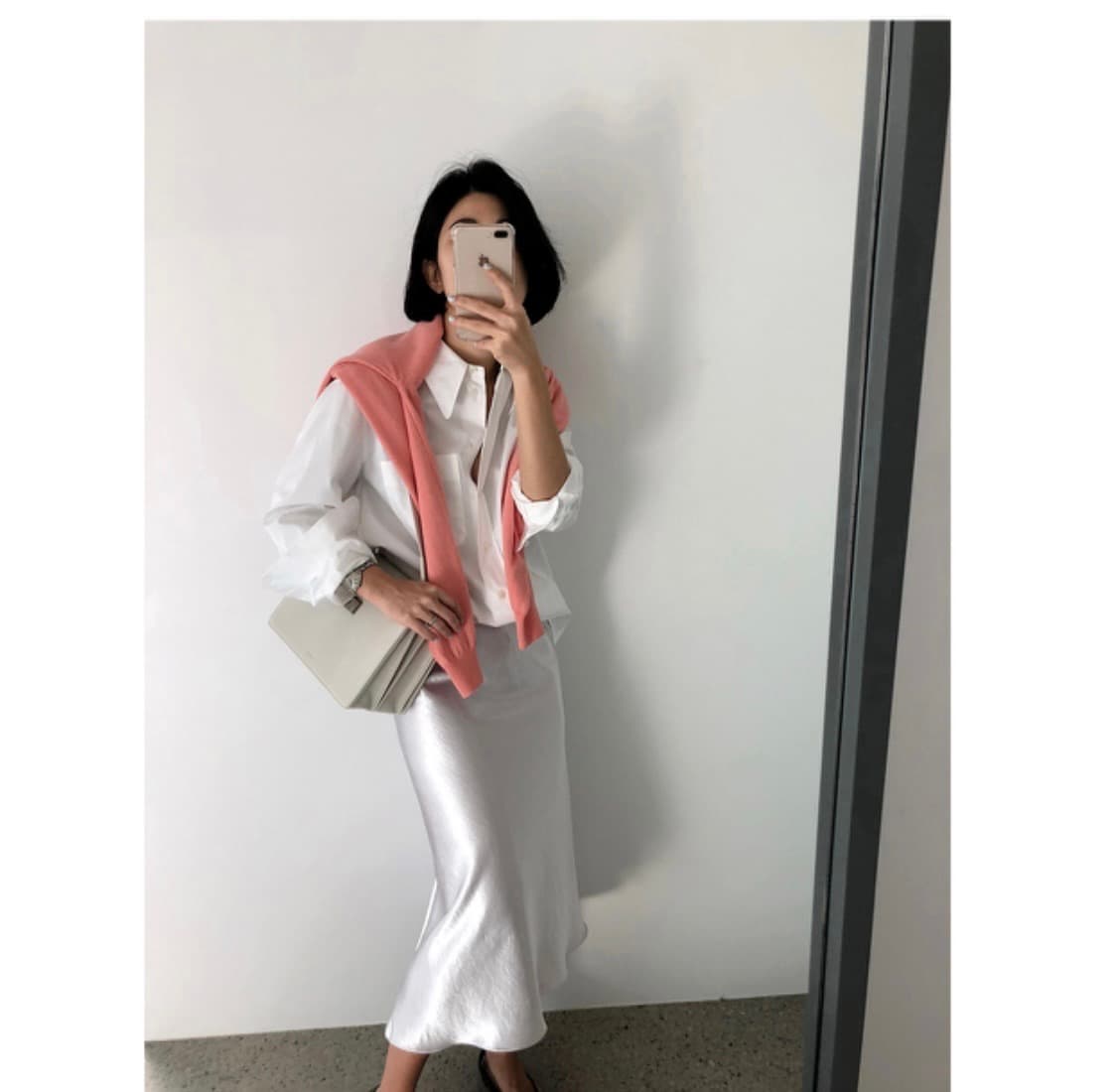 오르 orr 새틴 스커트 상품이미지3