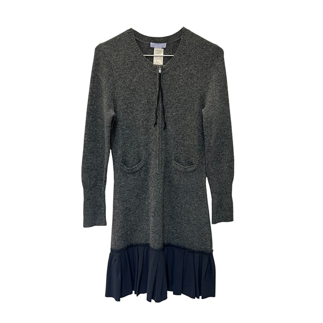 베라왕 차콜그레이 순모 원피스 44 상품이미지1