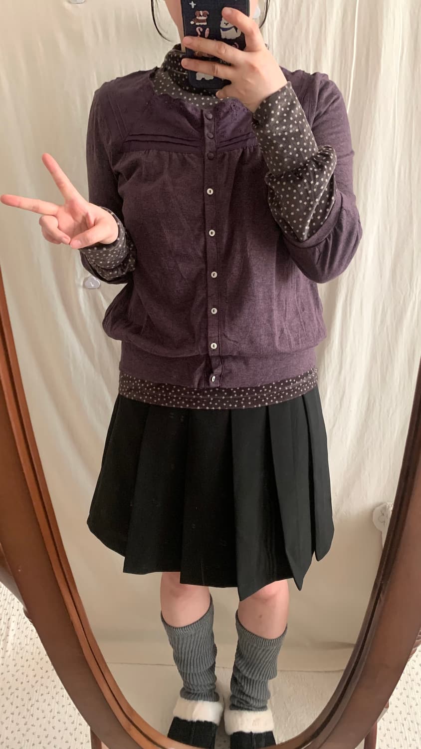 모리 진보라 레이스 탑 상품이미지4