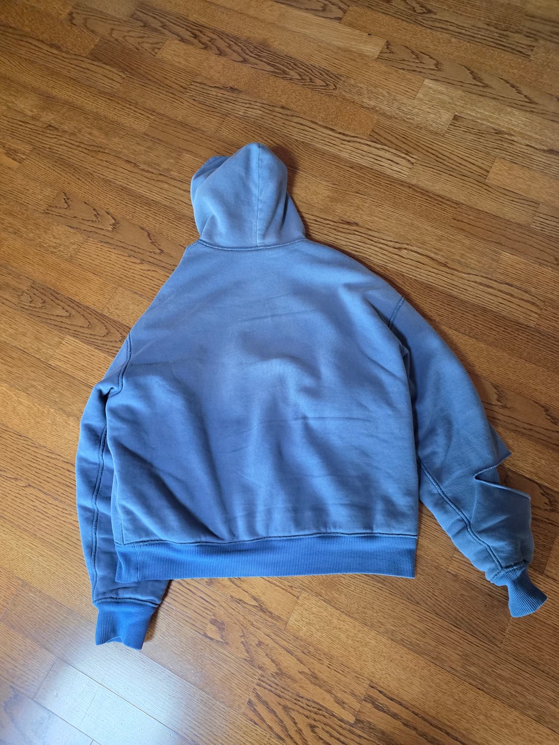 캐피탈 리버시블 플리스 엘보우 립 후드 패키쉬 레인보우 블루 상품이미지3