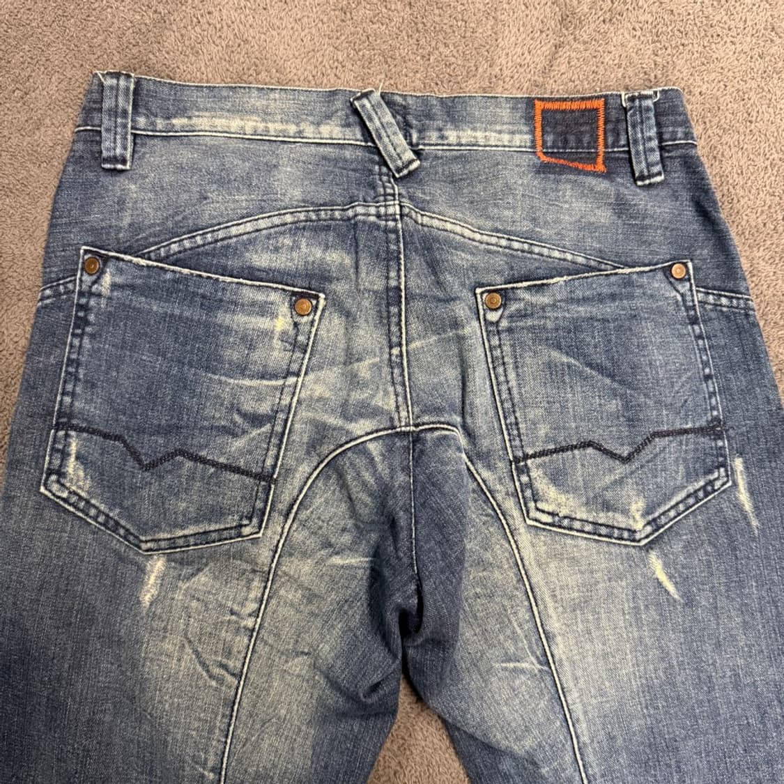 [정품/34] 휴고보스 워싱 데님 팬츠 상품이미지6