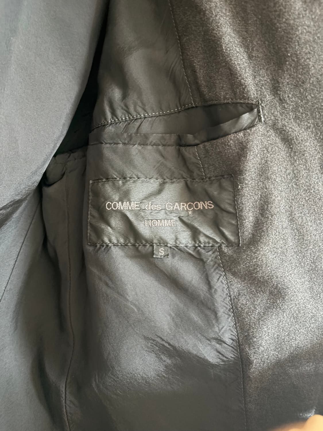 꼼데가르송 옴므 코트 상품이미지3