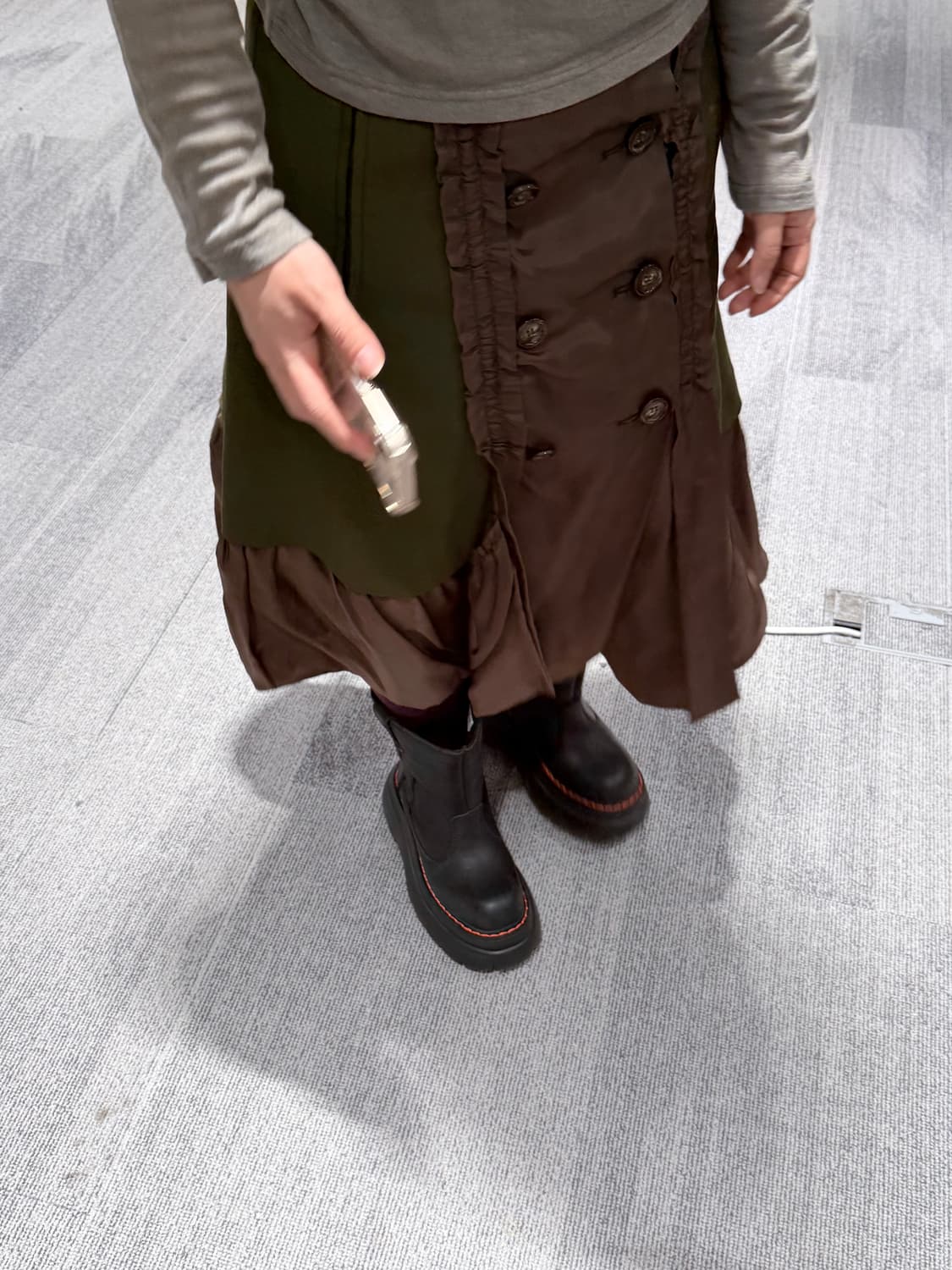 R13 청키 워크부츠 230 상품이미지3