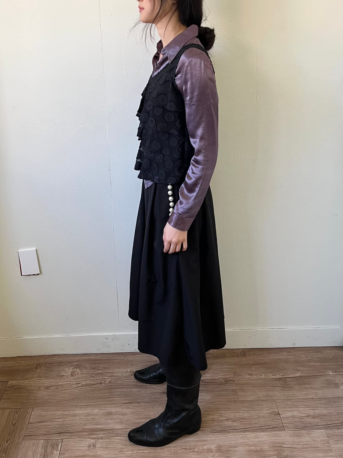 MICHEL KLEIN 도트 뷔스티에 상품이미지9