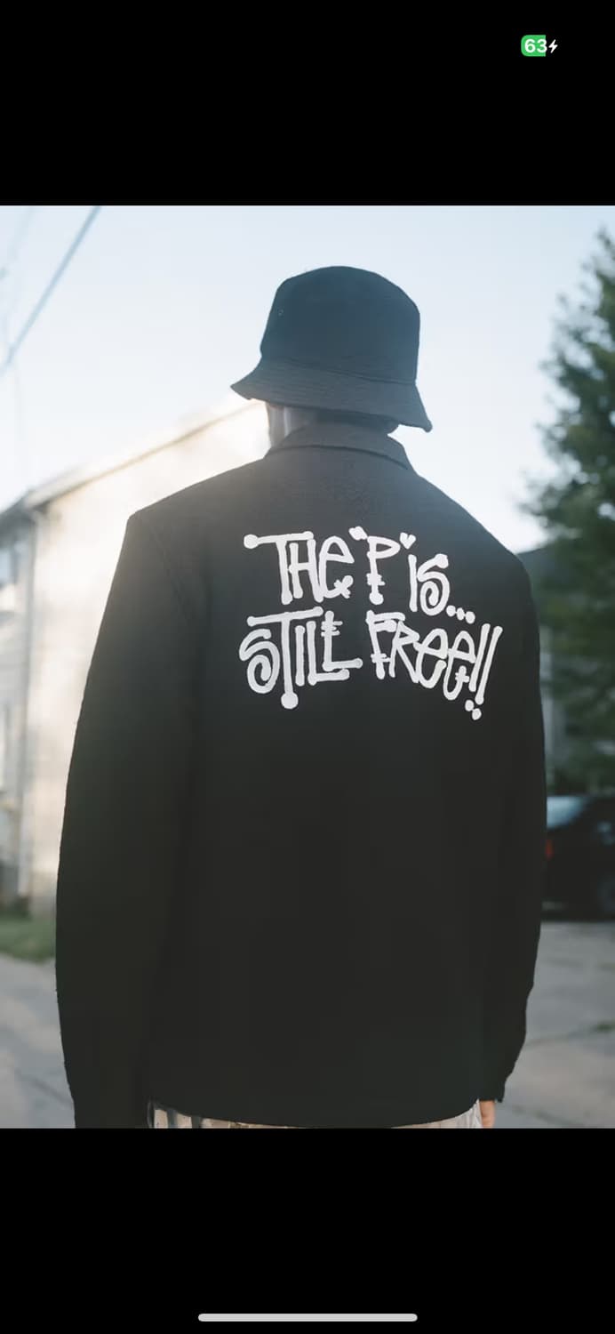 스투시 x 파타 보일드 울 셔츠 자켓 L사이즈 상품이미지1