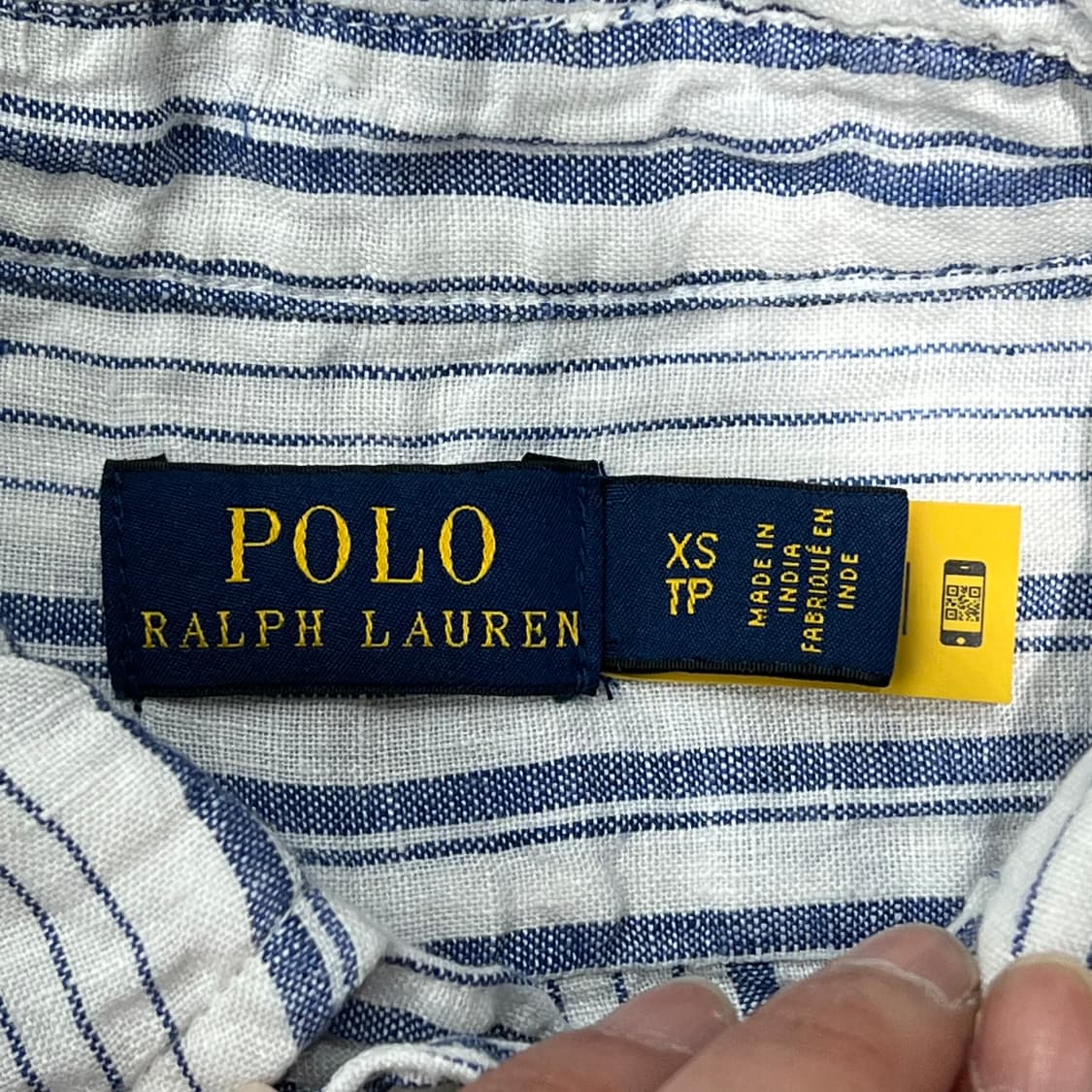 폴로 랄프로렌 신형큐알 린넨셔츠 s10825 상품이미지5