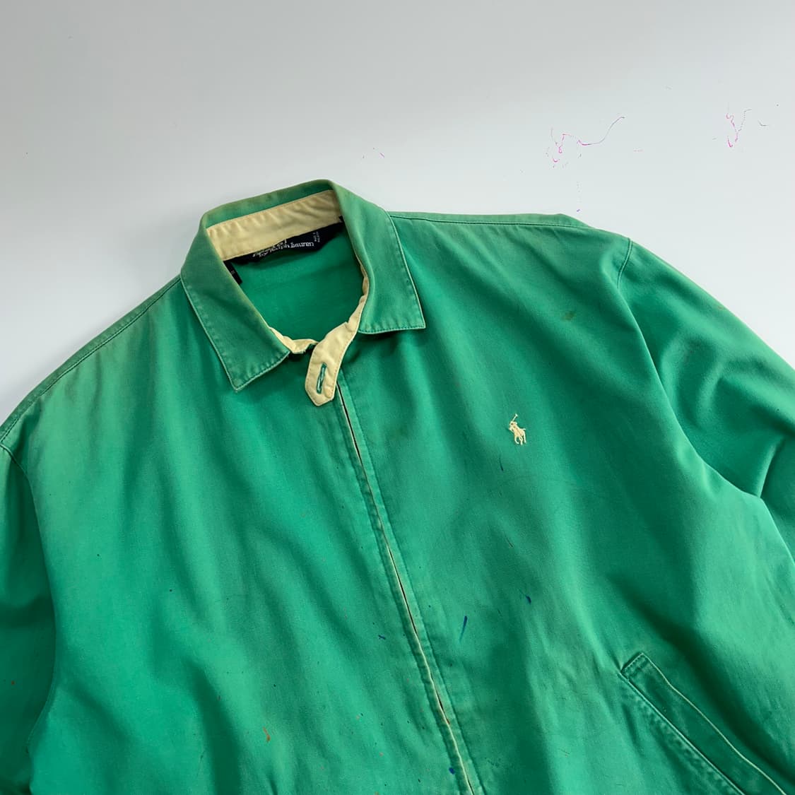 Polo 폴로 옐로우 포니 라이트 그린 점퍼   상품이미지5