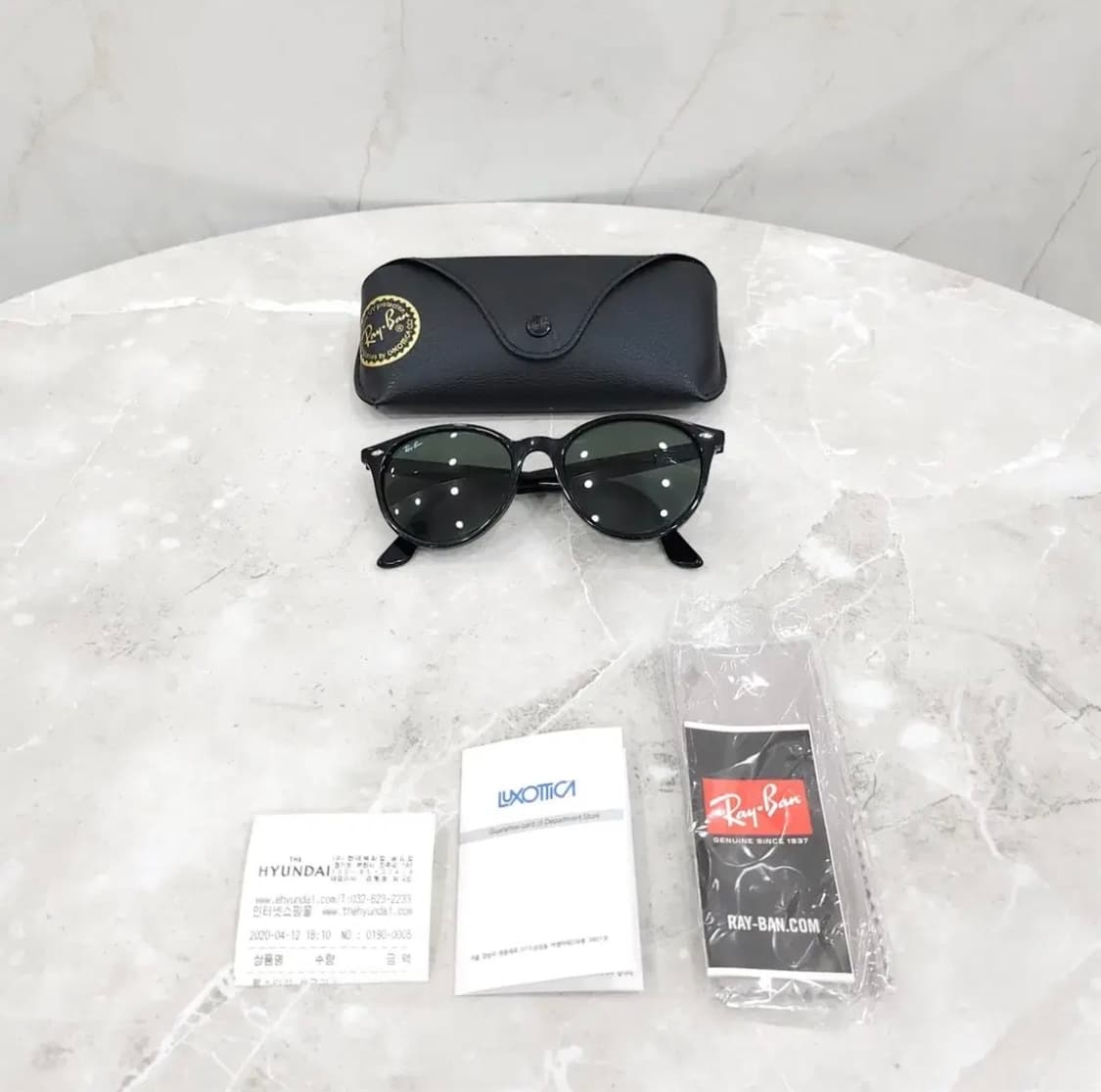 레이벤 RB4305-F 블랙 선글라스 상품이미지8