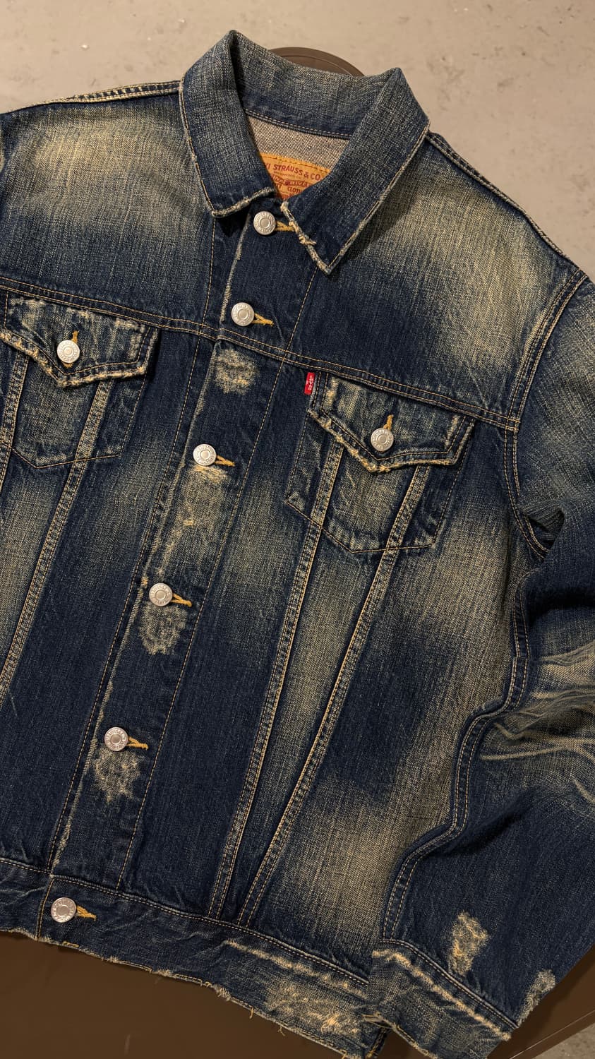 리바이스 워시드 데님자켓 상품이미지4
