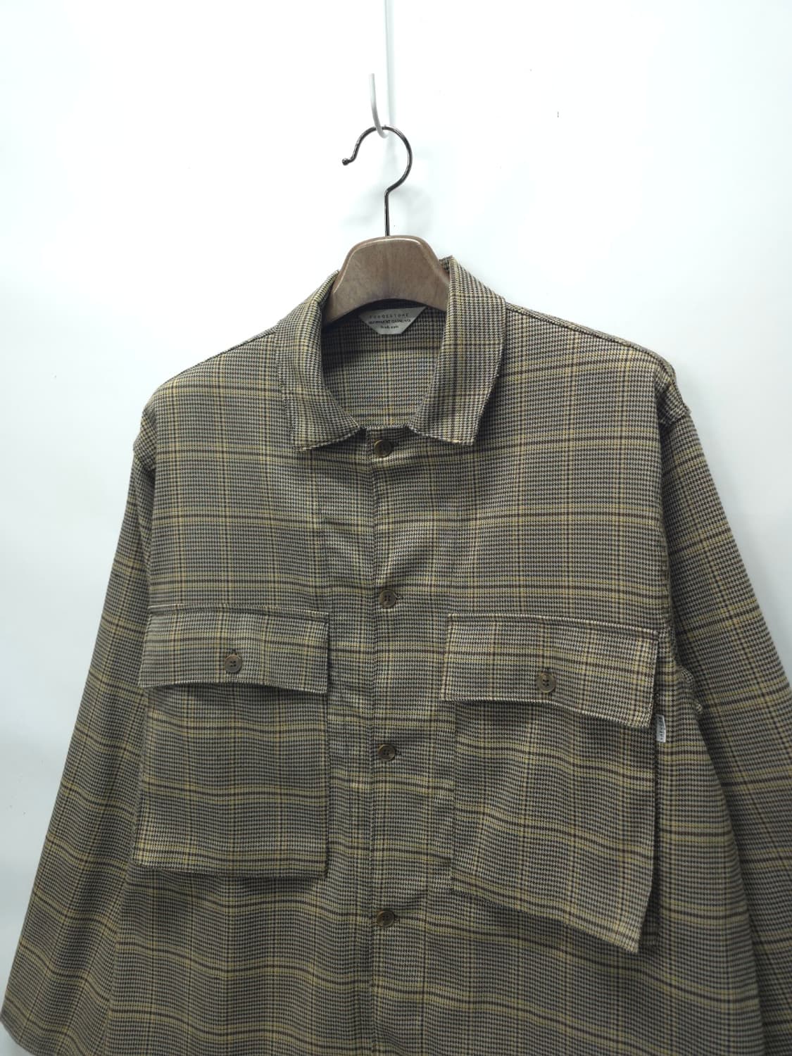 라퍼지스토어 하운드투스 체크 셔츠 자켓 (L사이즈) 상품이미지2