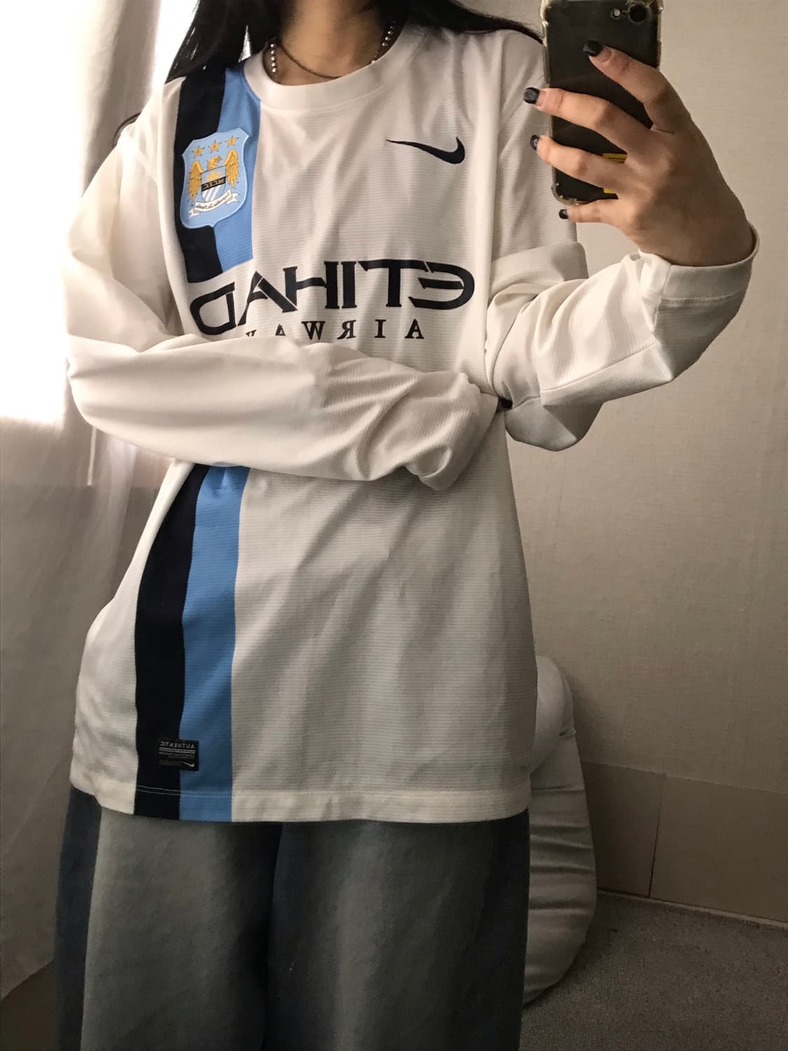 나이키 맨시티 유니폼 롱슬리브 상품이미지4