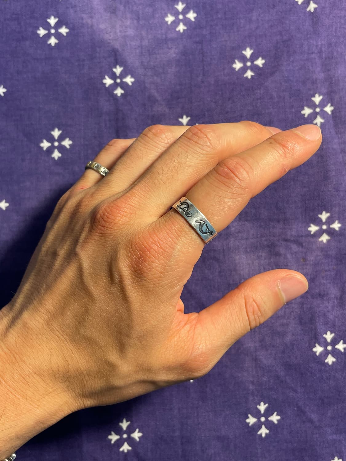 Vintage 925 Silver Kokopelli Ring  상품이미지5