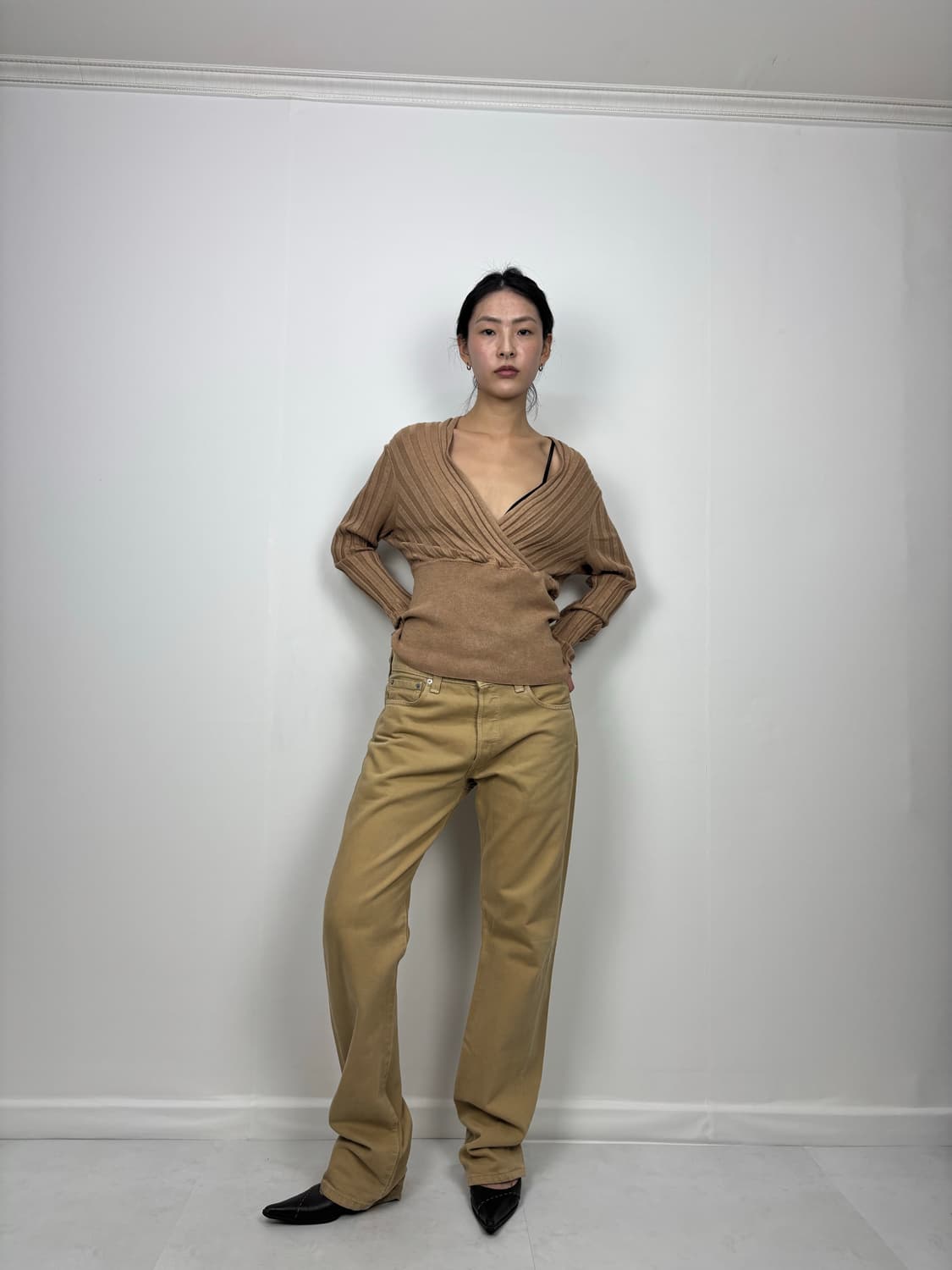 LEVIS 501 DARK BEIGE 상품이미지2