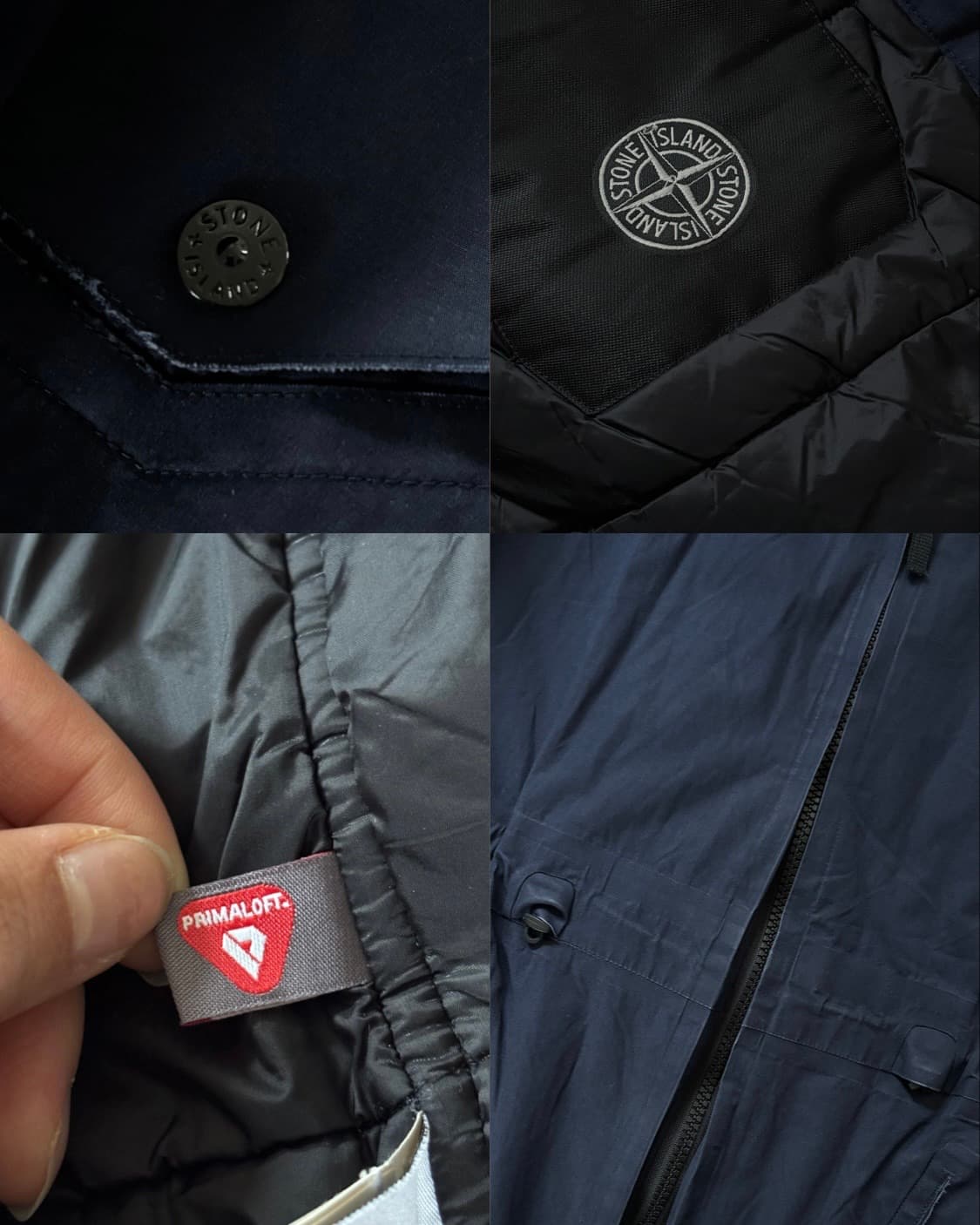 Stone Island 스톤아일랜드 네이비 후드 패딩 자켓 상품이미지6