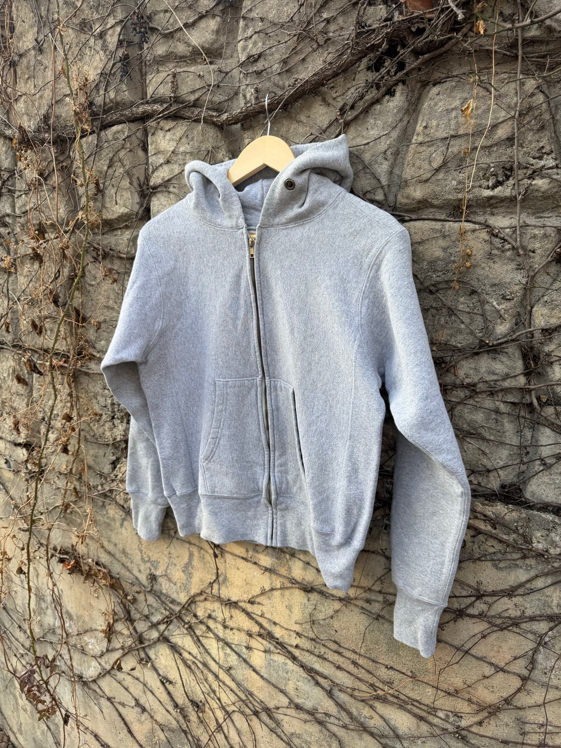 챔피온 60s 복각 레드탭 리버스위브 후드 집업 made in usa 상품이미지3