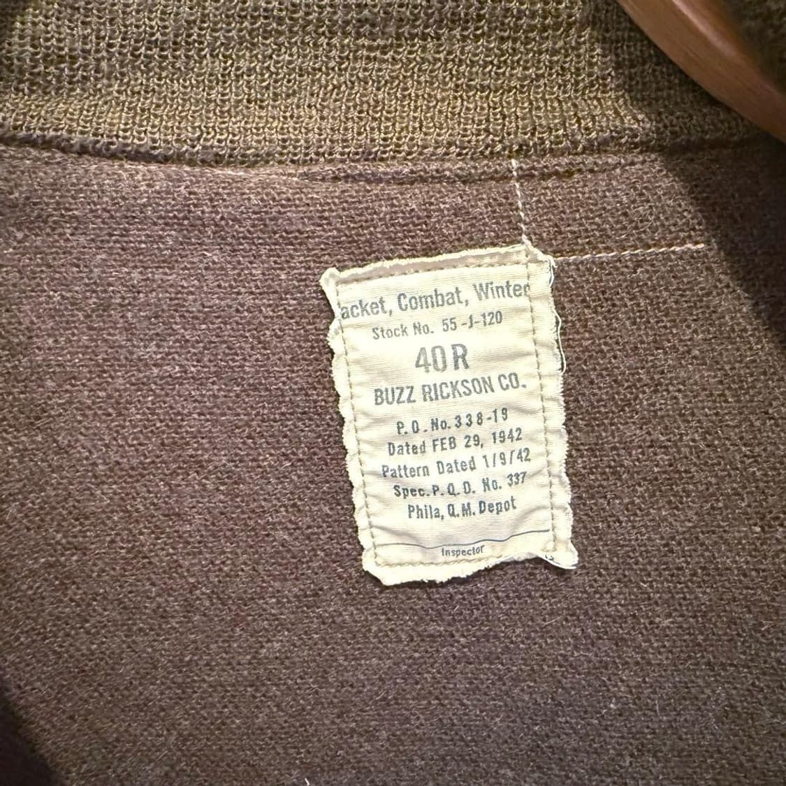 (40) 버즈릭슨 buzz rickson 탱커자켓 상품이미지4