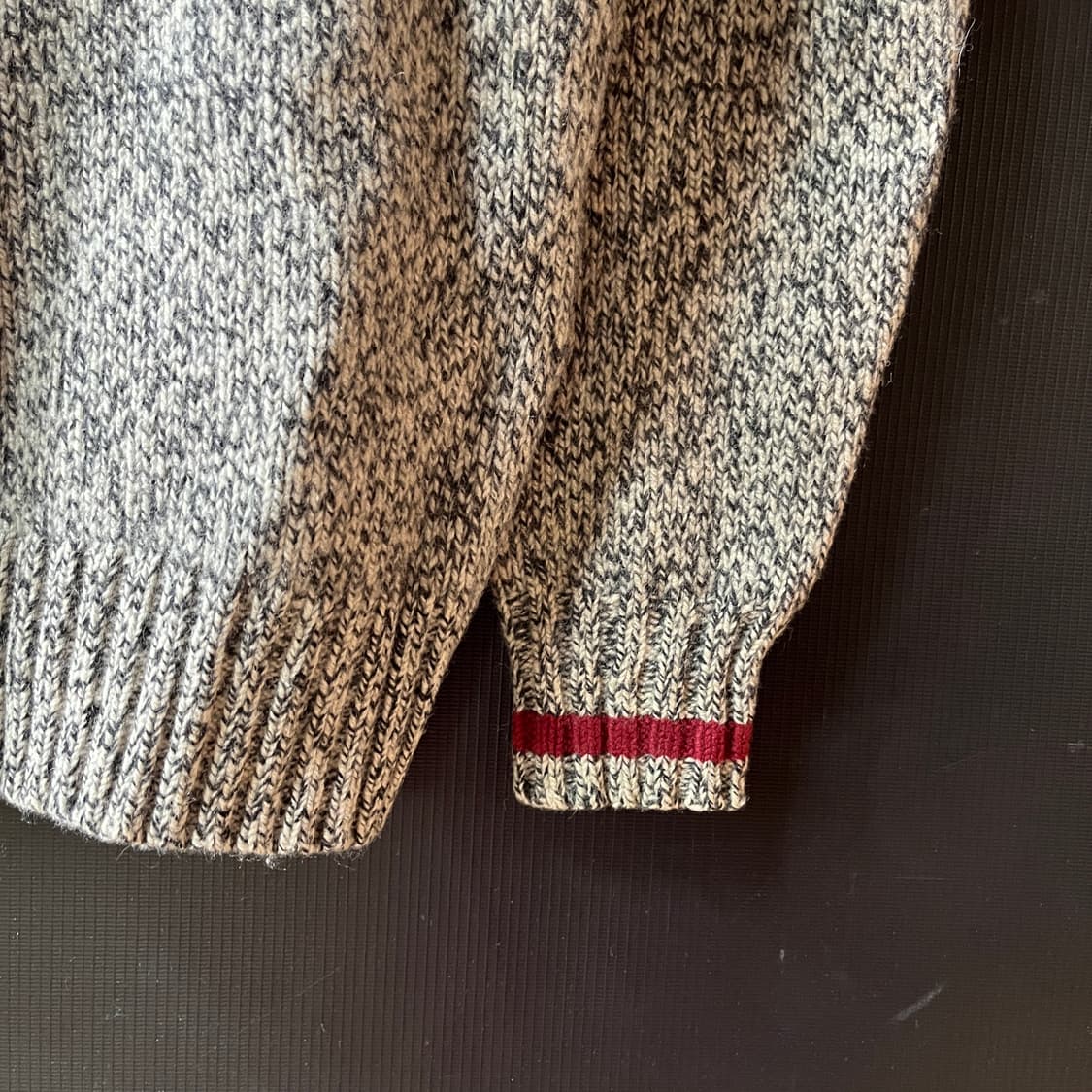 00s 랄프로렌 럭비 라인 솔카라 니트 상품이미지10