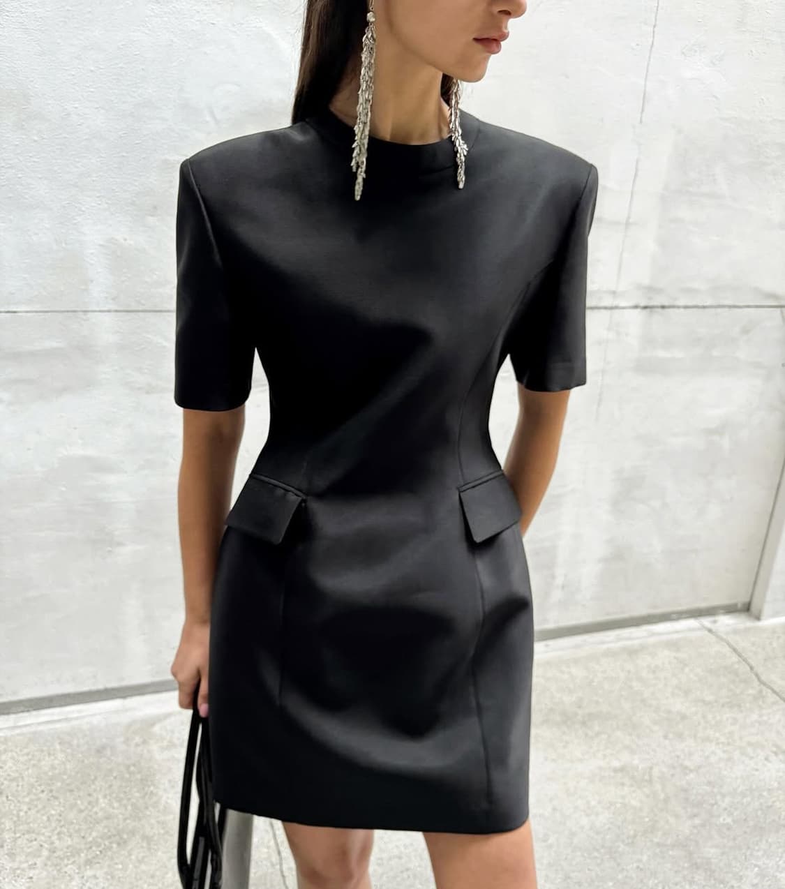 드래곤블루스 볼륨 미니 원피스 S 상품이미지7