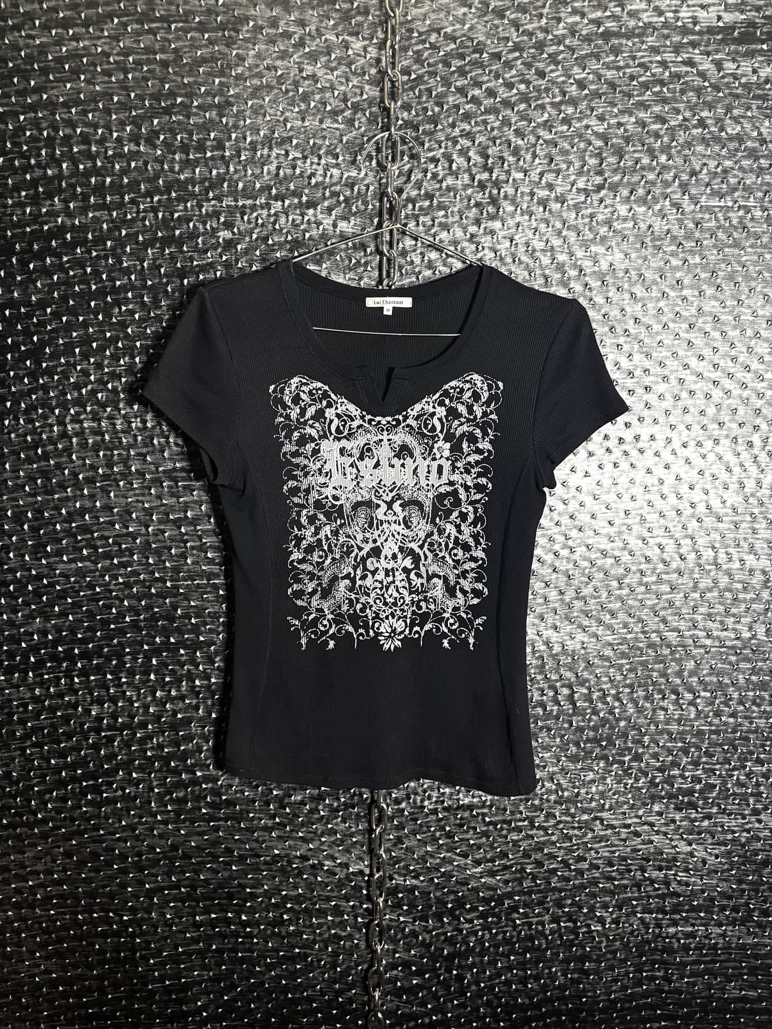 Lui chantant 레터링 티셔츠 상품이미지1