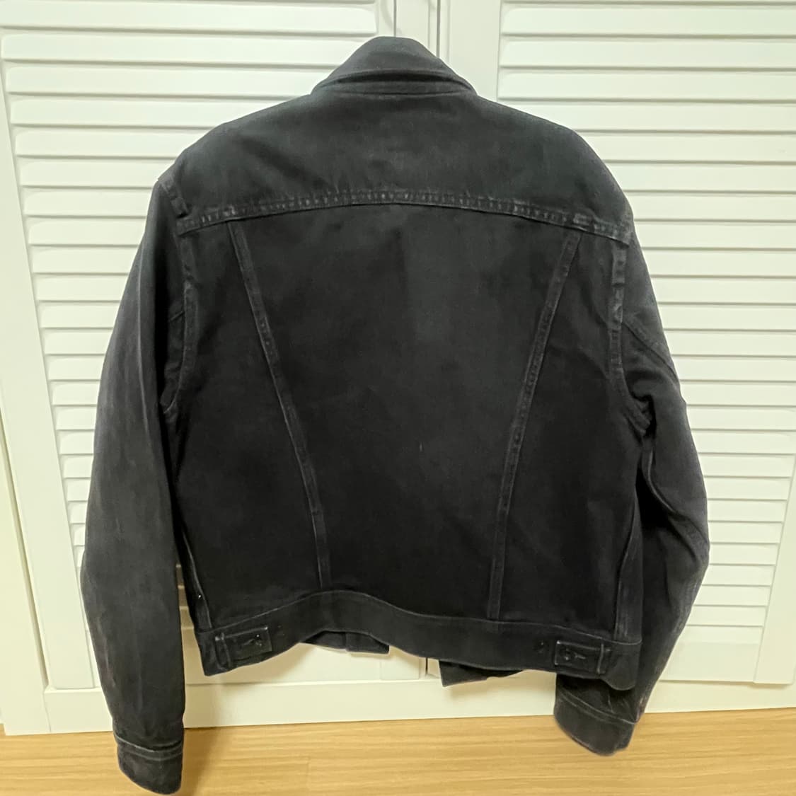 RRL LOT 271 데님 트러커 블랙자켓 L 상품이미지2