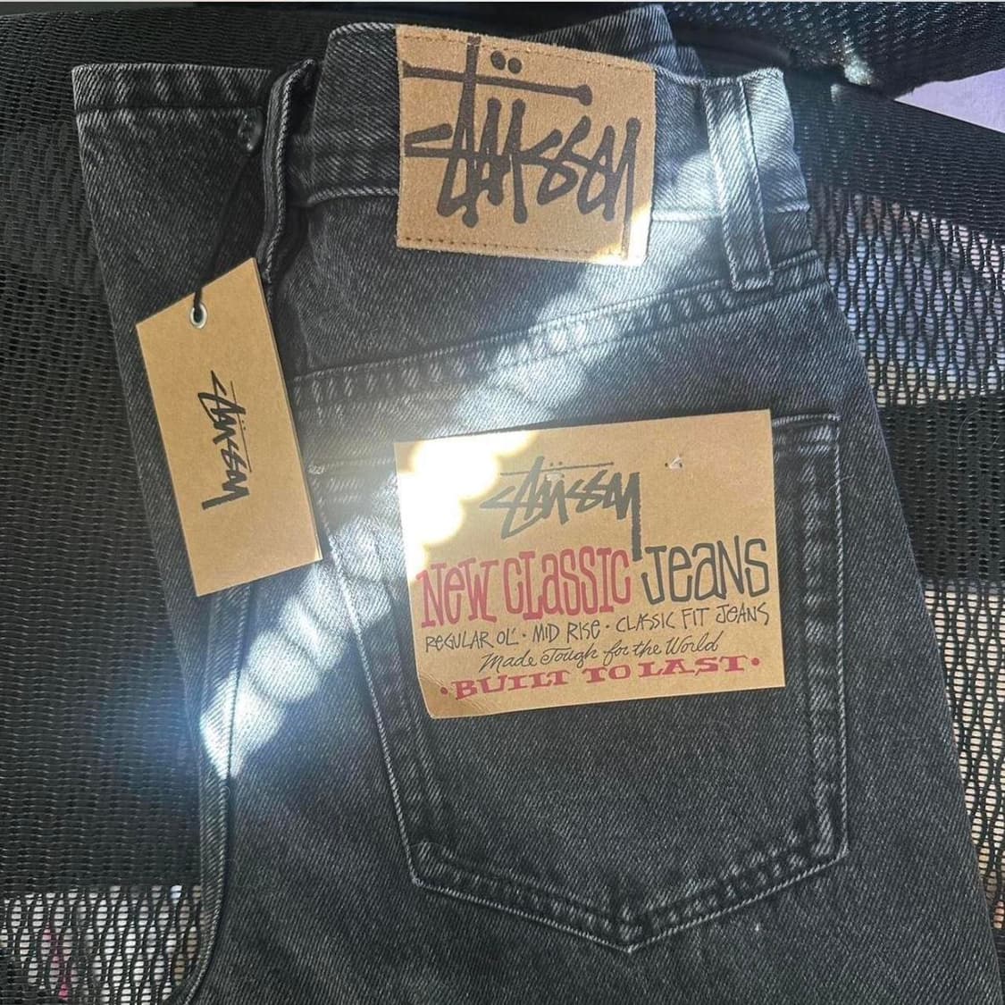 스투시 빅 올 진 빈티지 블랙 상품이미지1