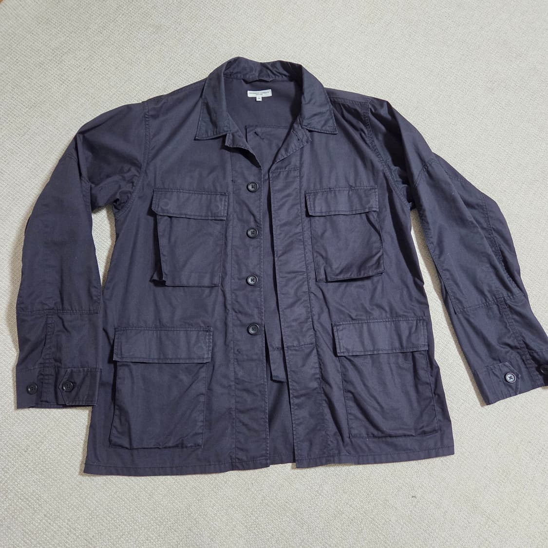 엔지니어드 가먼츠 BDU자켓 네이비 M사이즈 하이카운트 트윌원단 상품이미지1