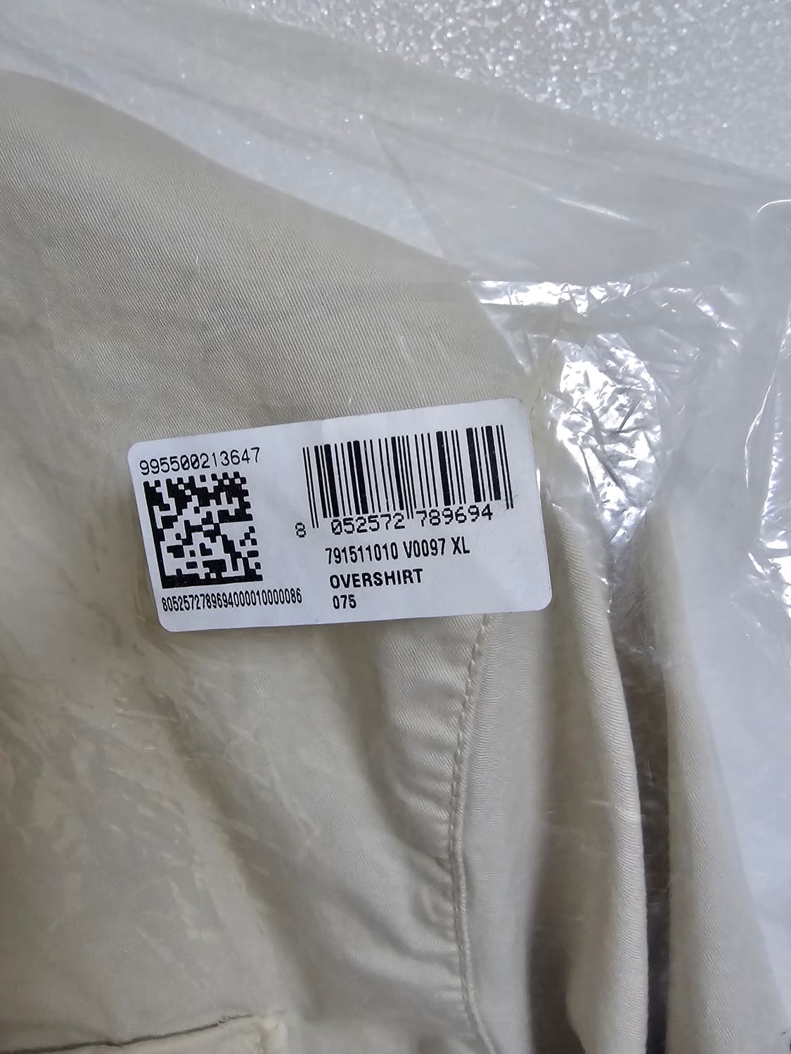 스톤아일랜드 스트레치 코튼 개버딘 오버셔츠 23FW (새상품) 상품이미지3