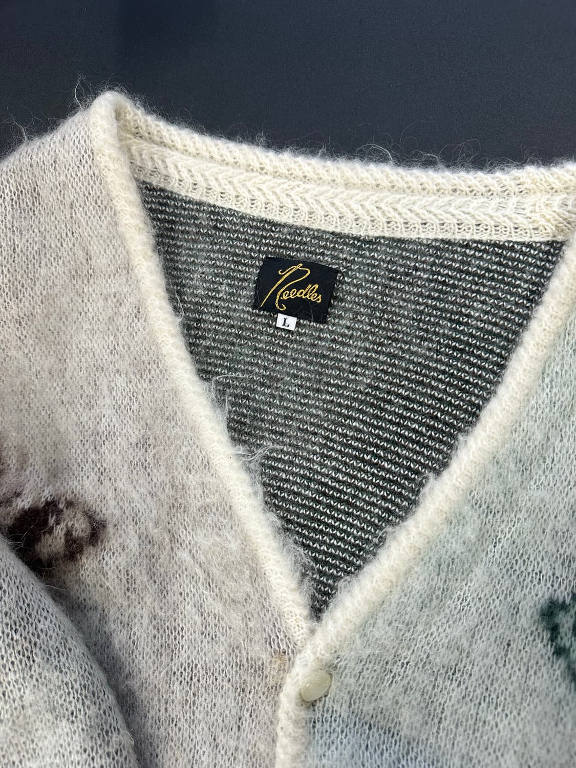 니들스 빠삐용 모헤어 가디건 상품이미지7