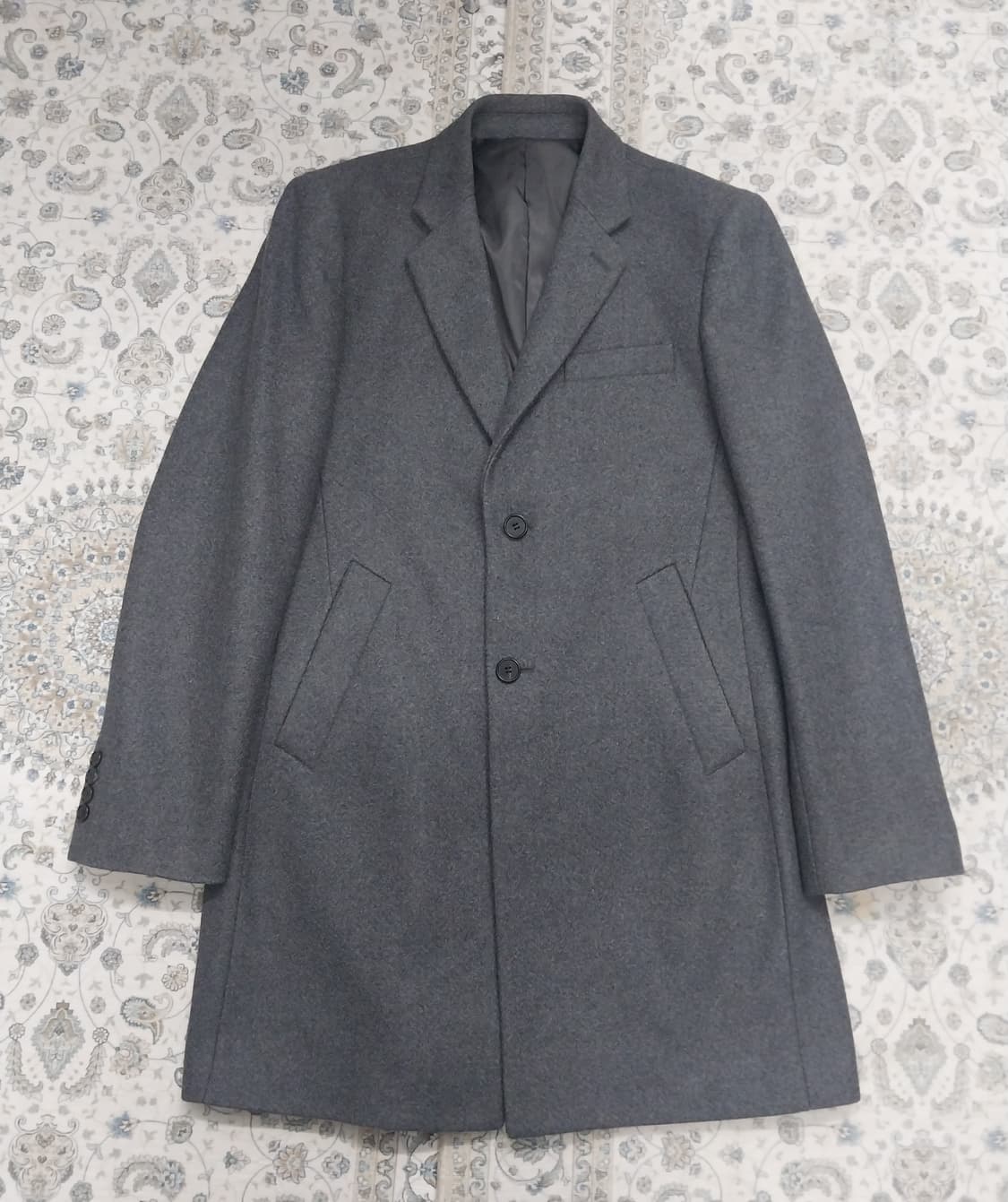 클럽모나코 캐시미어혼방 그레이 코트 M 상품이미지1