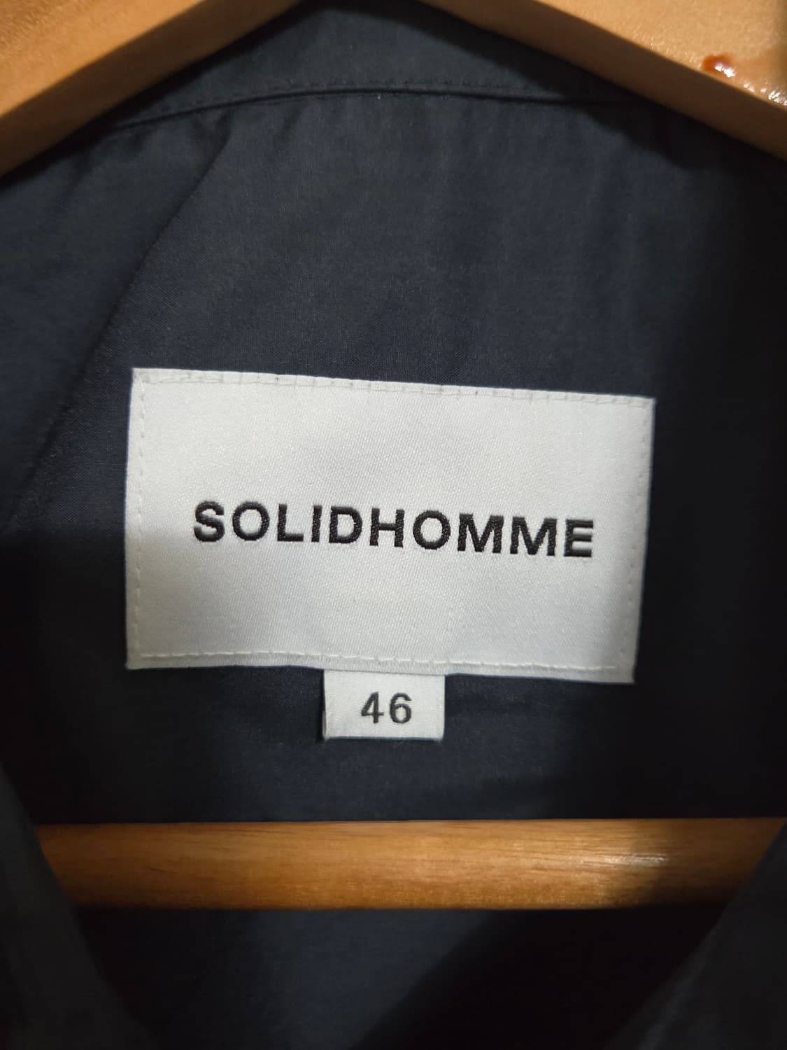 (정품) [솔리드옴므] 언발란스 빅 포켓 하프 셔츠 | 00158 상품이미지3