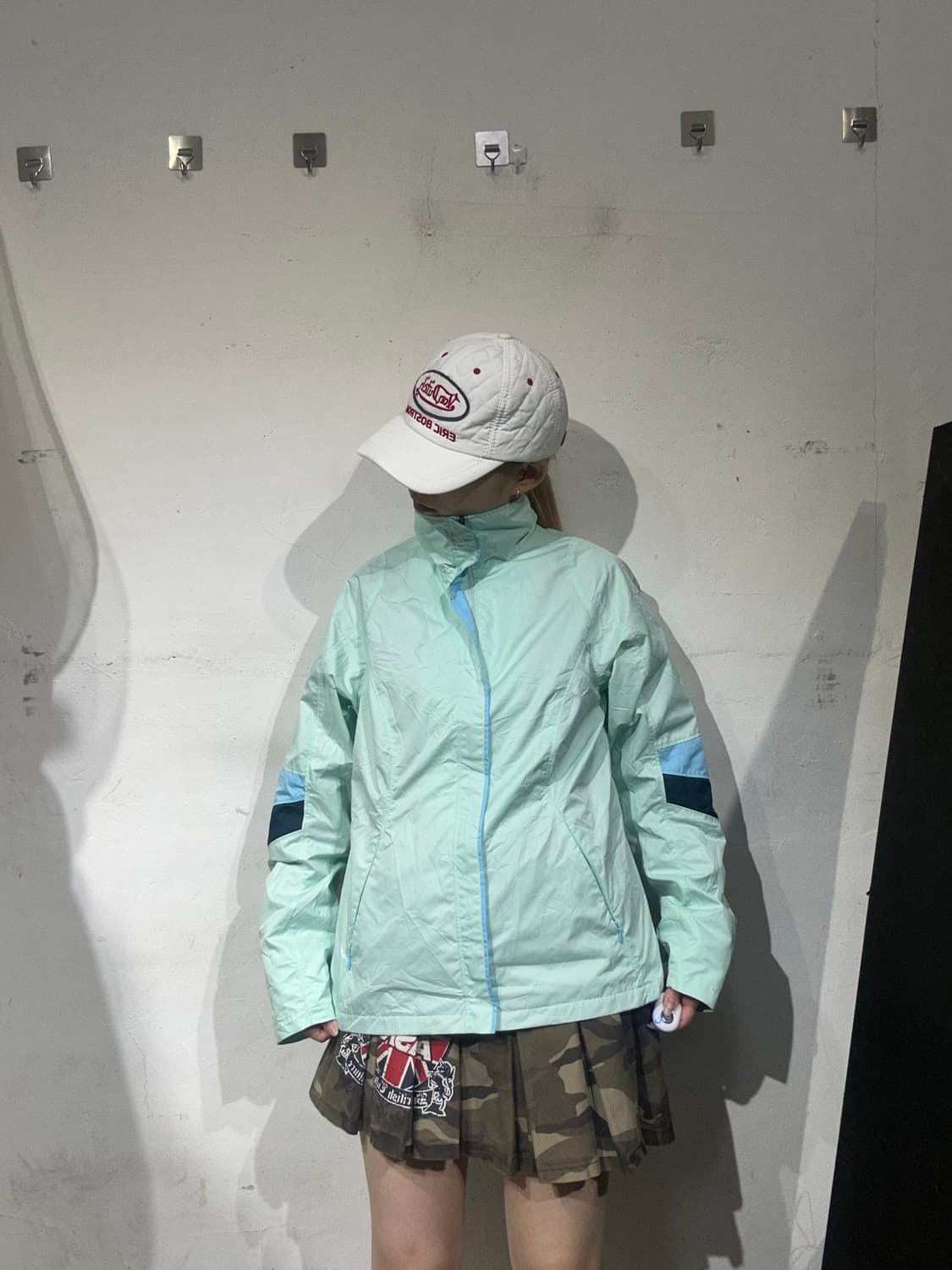 나이키 민트 올드스쿨 오버핏 바람막이 자켓 L  상품이미지2