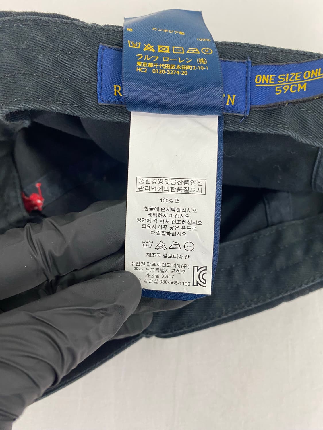 폴로 랄프로렌 블랙 클래식 볼캡 상품이미지7